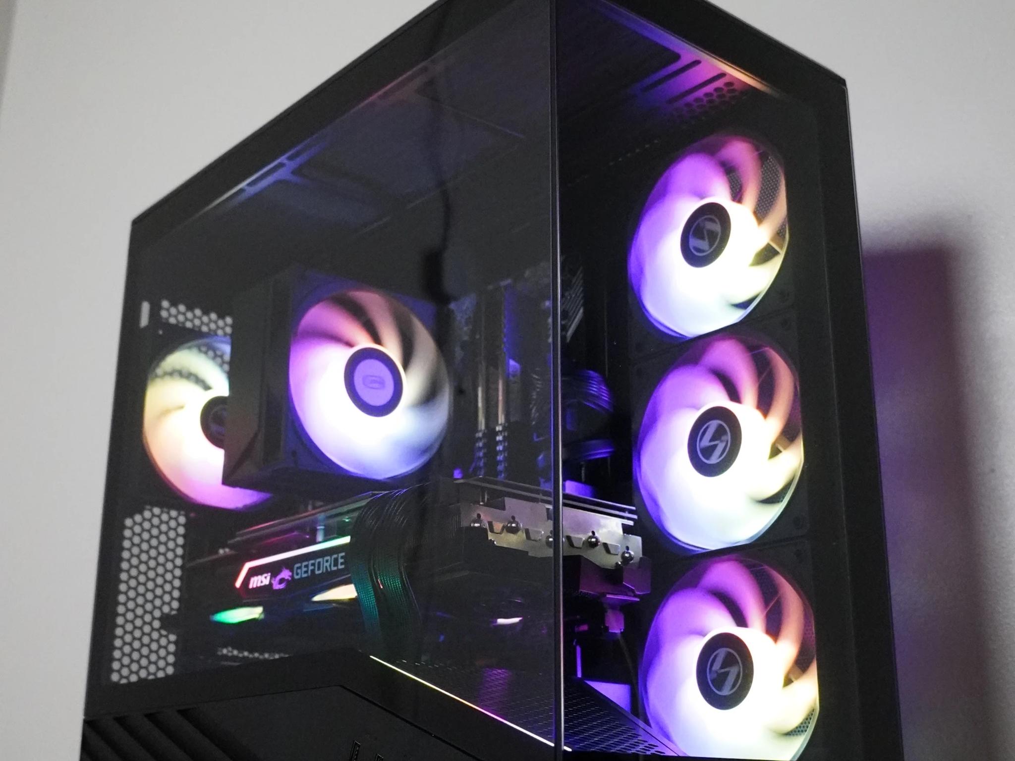 Black Gaming Pc | Ryzen 5 5500 | RTX 2080 Super | DDR4 16GB | 1TB NVMe | Win 11 Pro