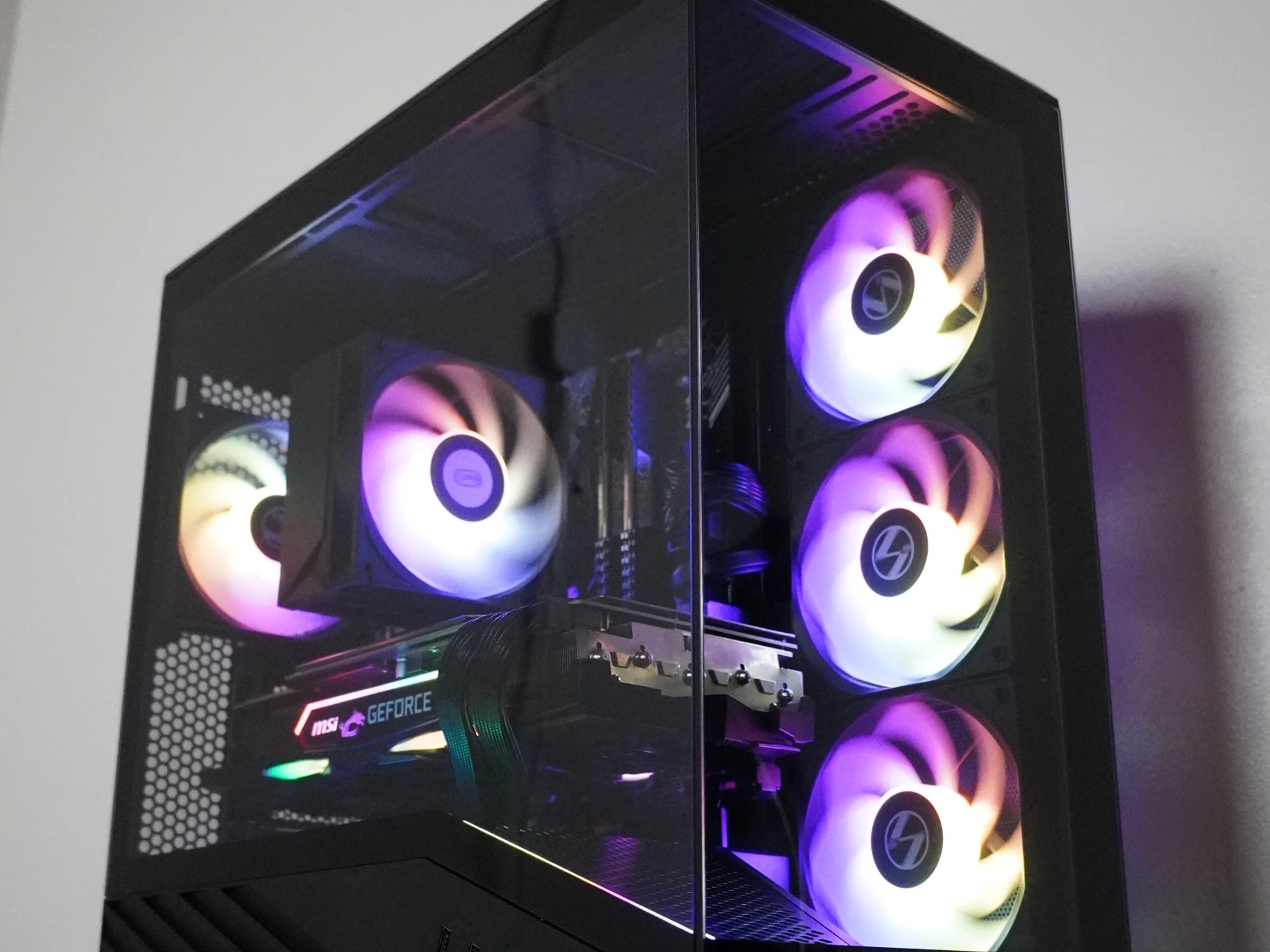 Black Gaming Pc | Ryzen 5 5500 | RTX 2080 Super | DDR4 16GB | 1TB NVMe | Win 11 Pro