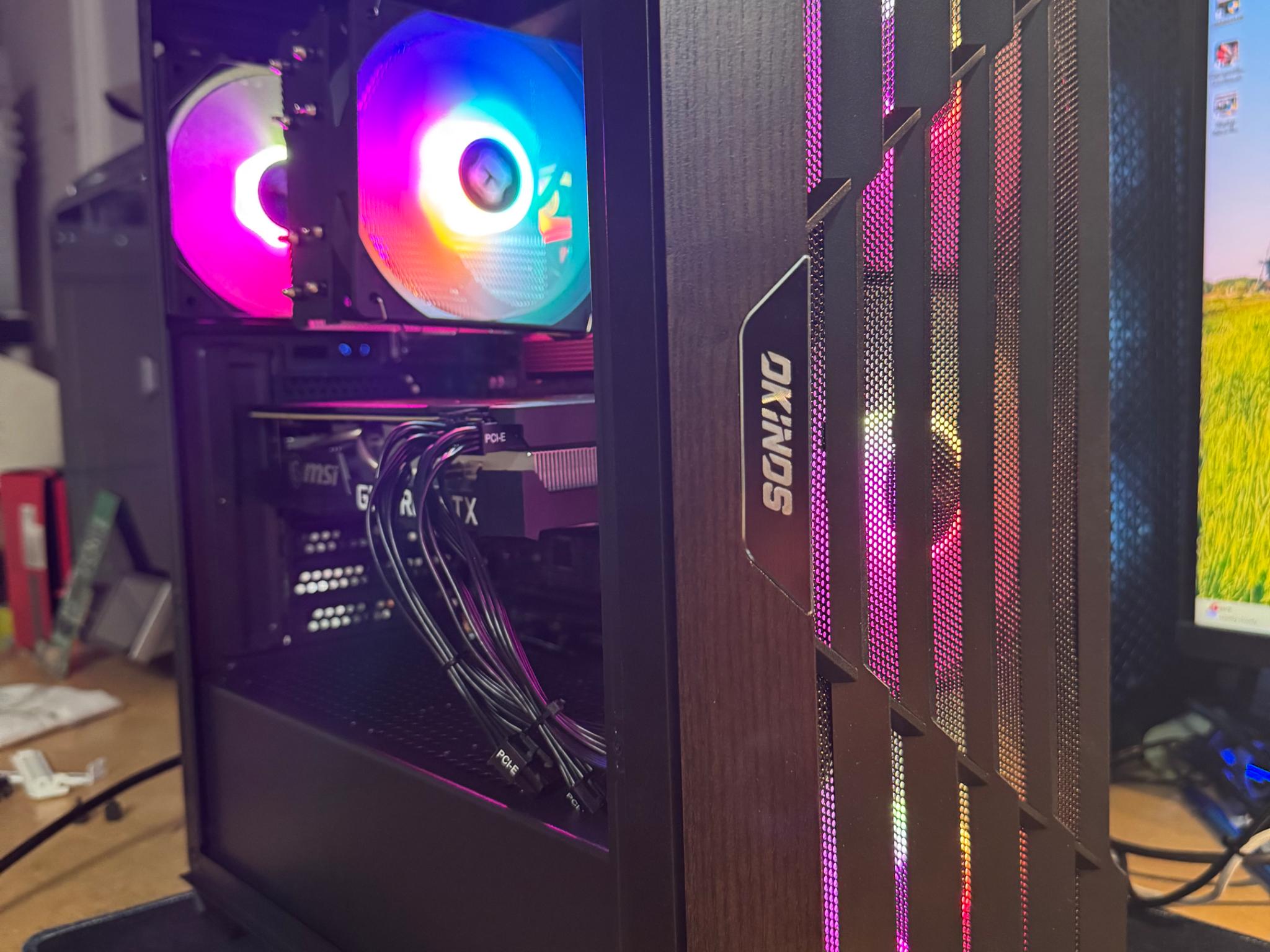 Gaming PC RTX 3070 32 gb DDR5 i7 13th gen