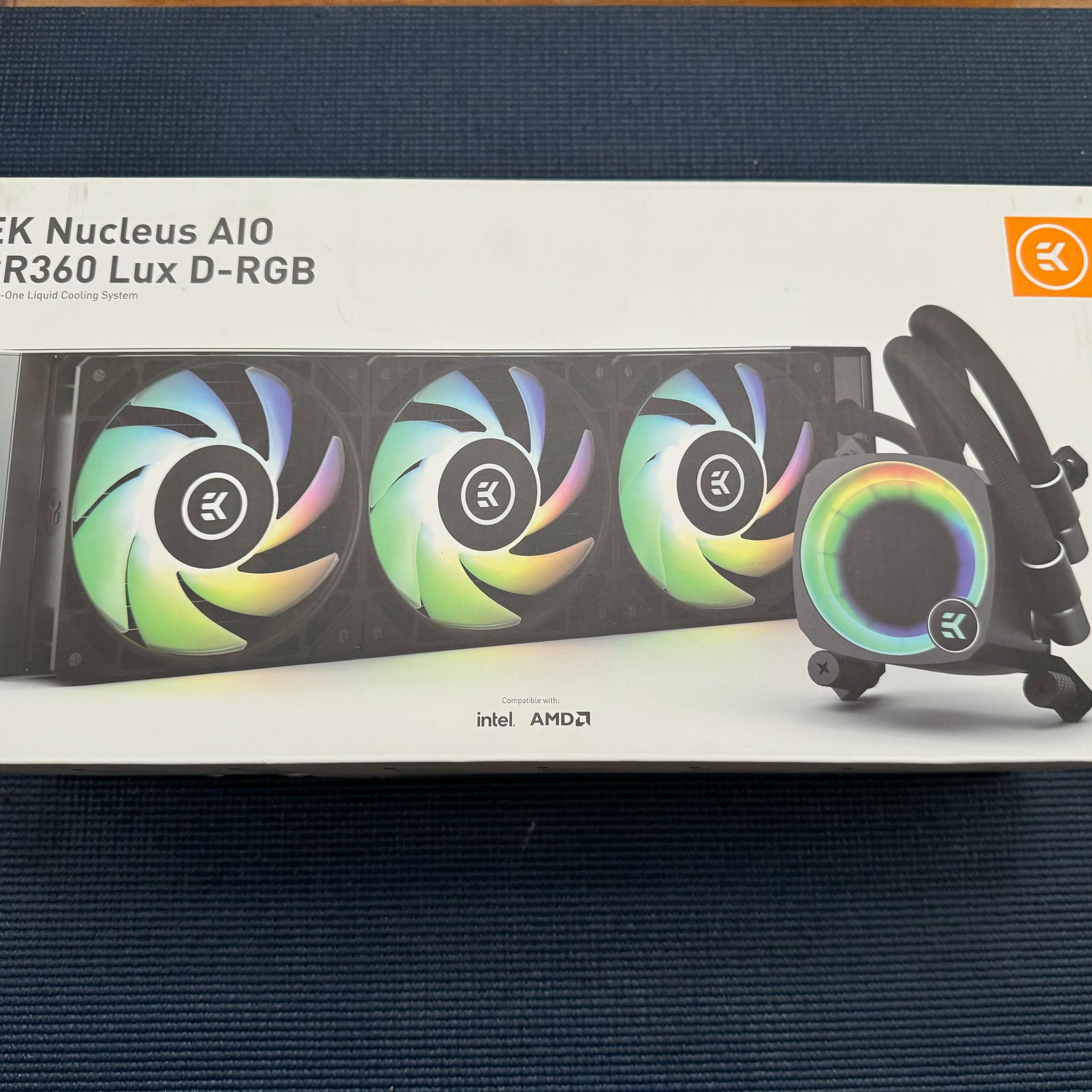EK Nucleus AIO CR360 Lux D-RGB