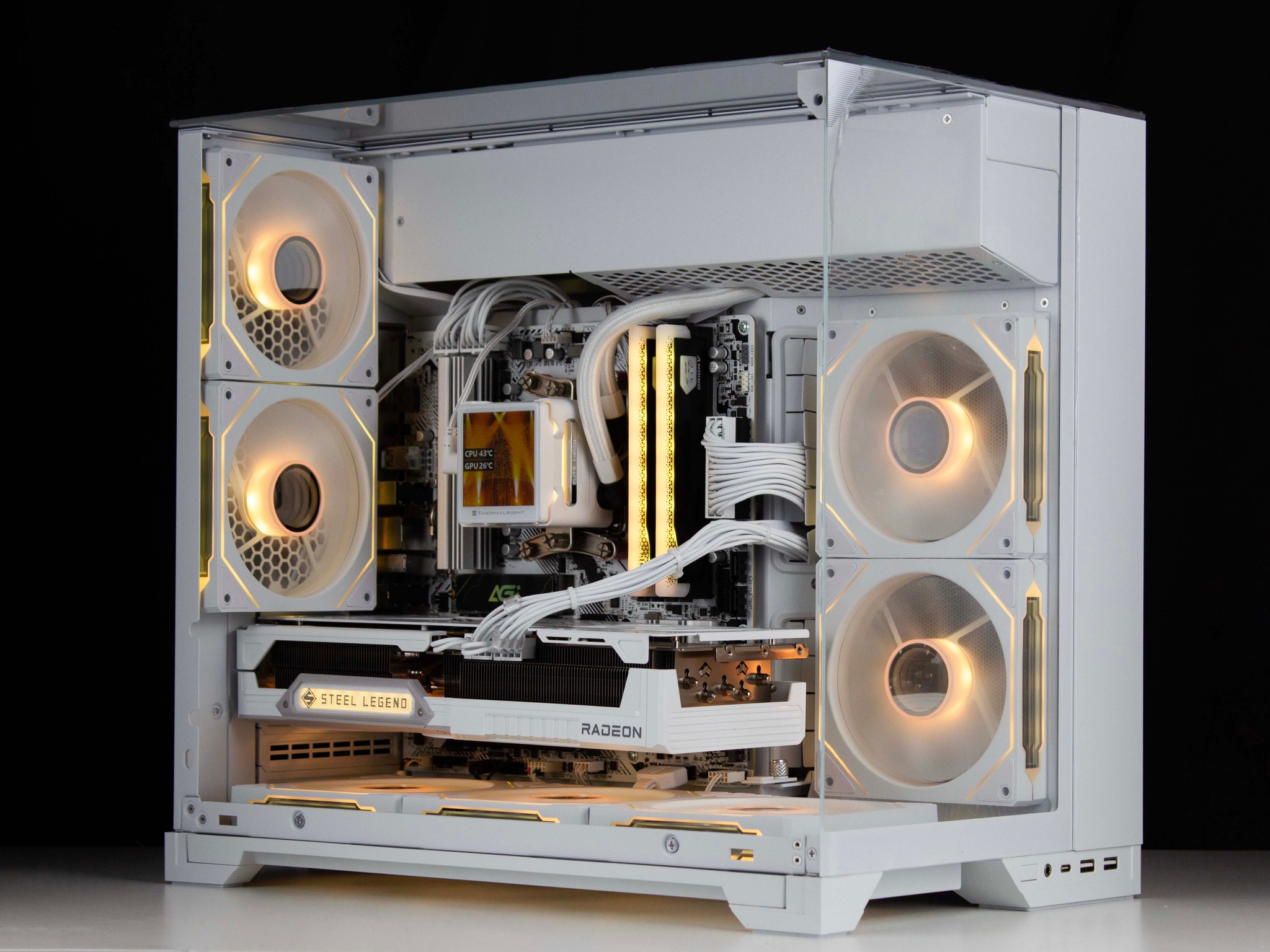 🧊⚡🗡️Blizzard V2 - 4K Gaming PC | RX 9070 XT 16GB, Ryzen 7 9800X3D, 32GB RAM, 2TB SSD | LCD 🗡️⚡🧊
