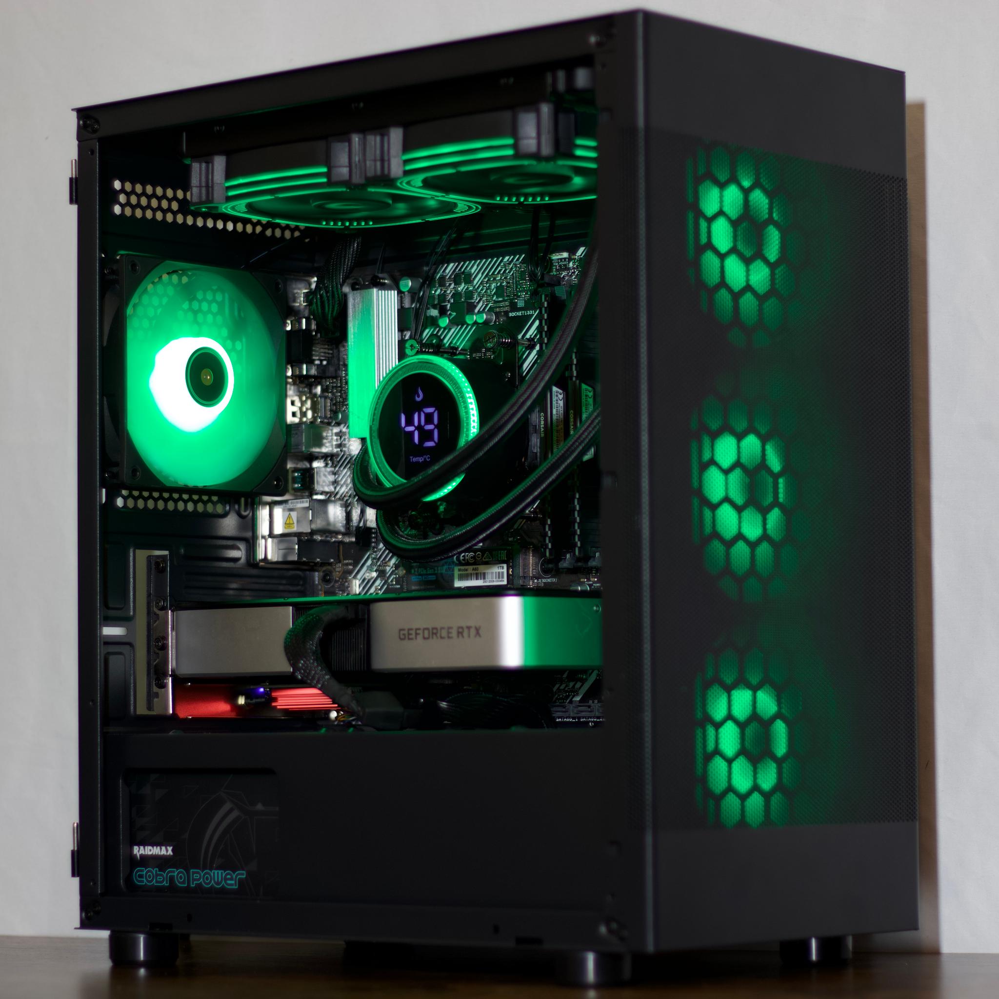 1080P Gaming PC | RYZEN 7 3700X | RTX 3060 Ti | 32GB RAM | 1TB NVME SSD