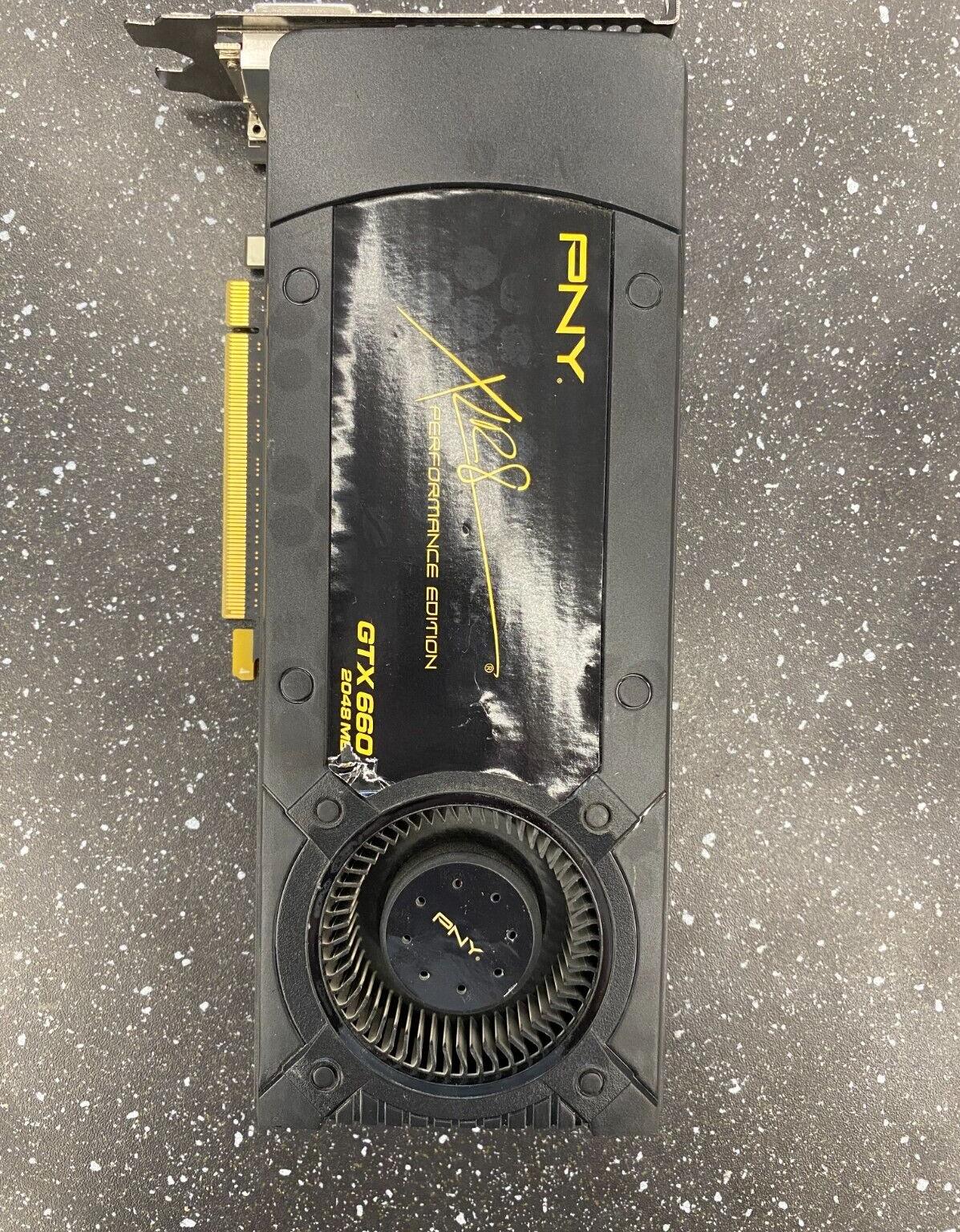 *B GRADE* PNY GeForce GTX 660 XLR8 2GB GDDR5 Graphics Card -DisplayPort HDMI DVI