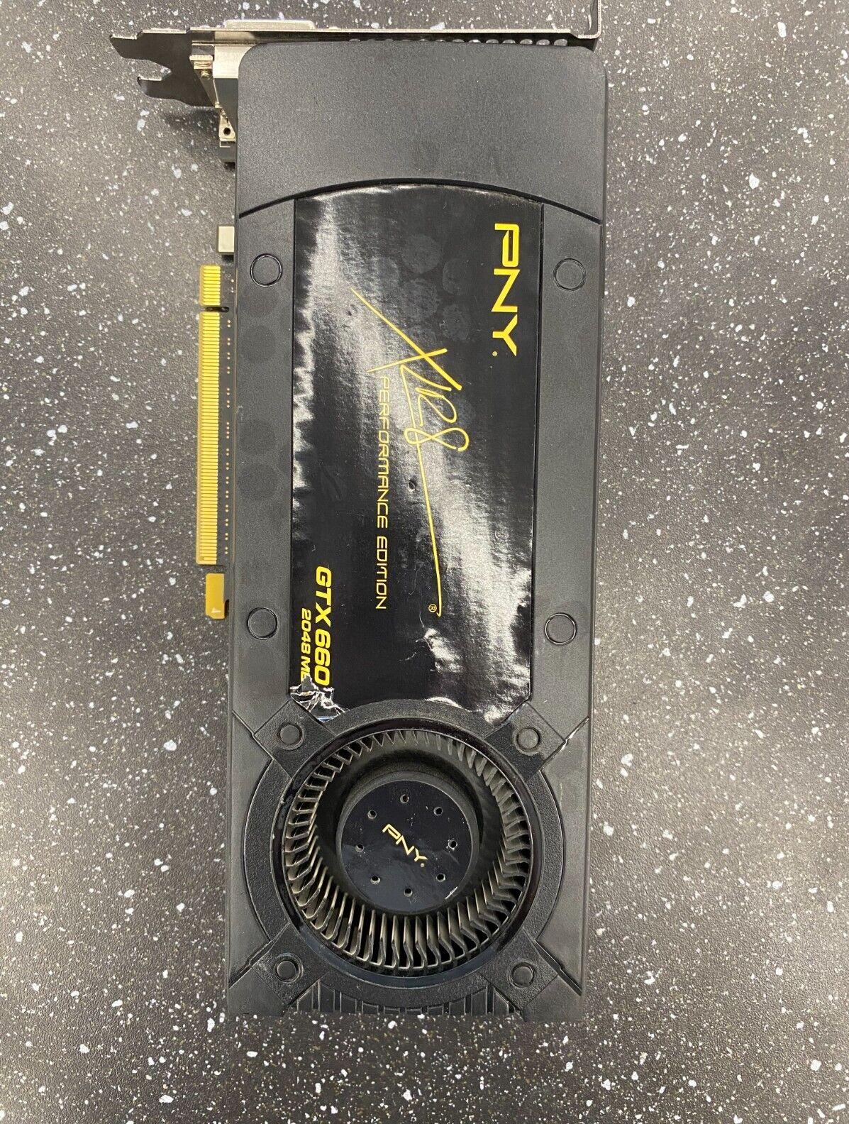 *B GRADE* PNY GeForce GTX 660 XLR8 2GB GDDR5 Graphics Card -DisplayPort HDMI DVI