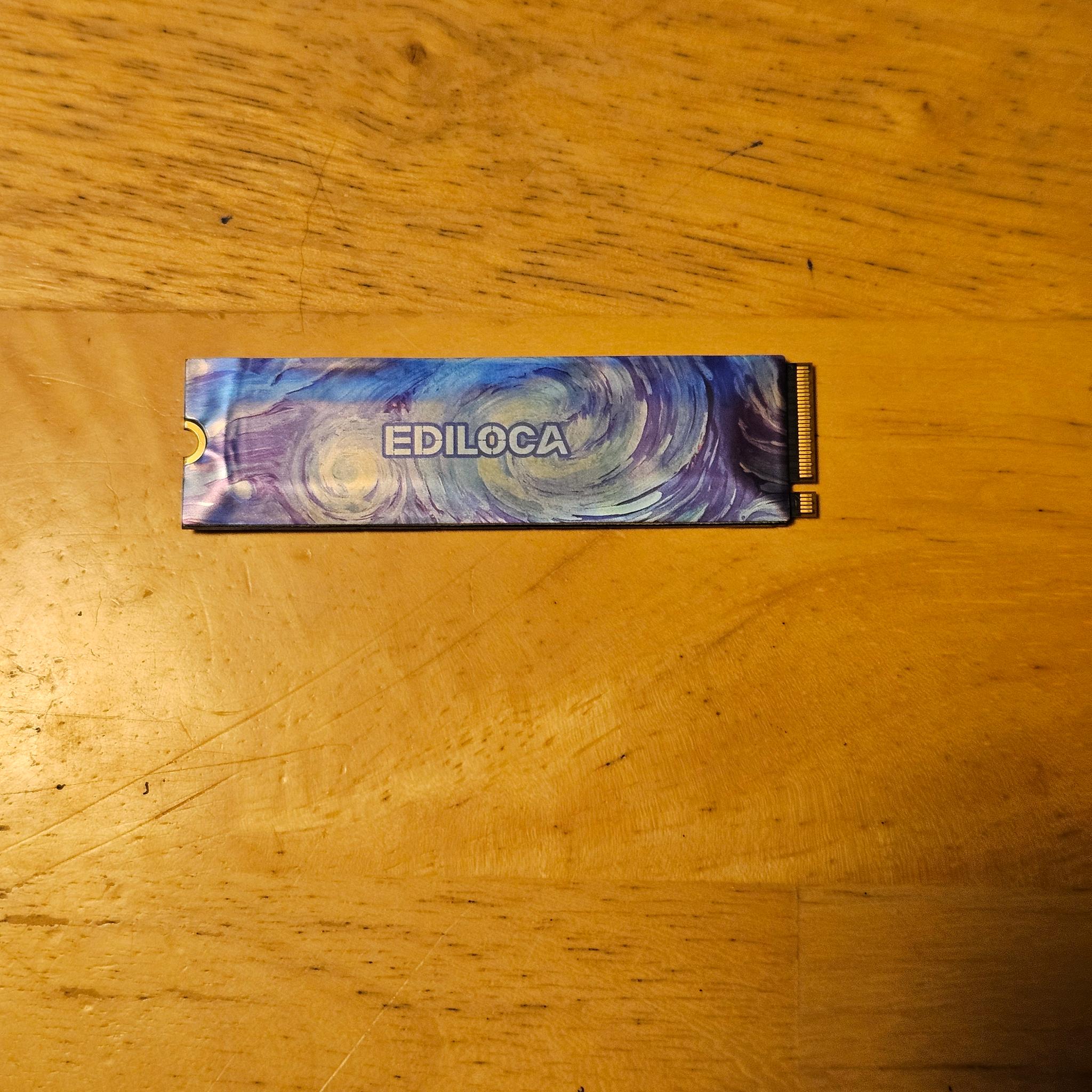 Ediloca EN1400 Max 2TB Gen 5 NVME SSD with DRAM CACHE and NVME Enclosure!