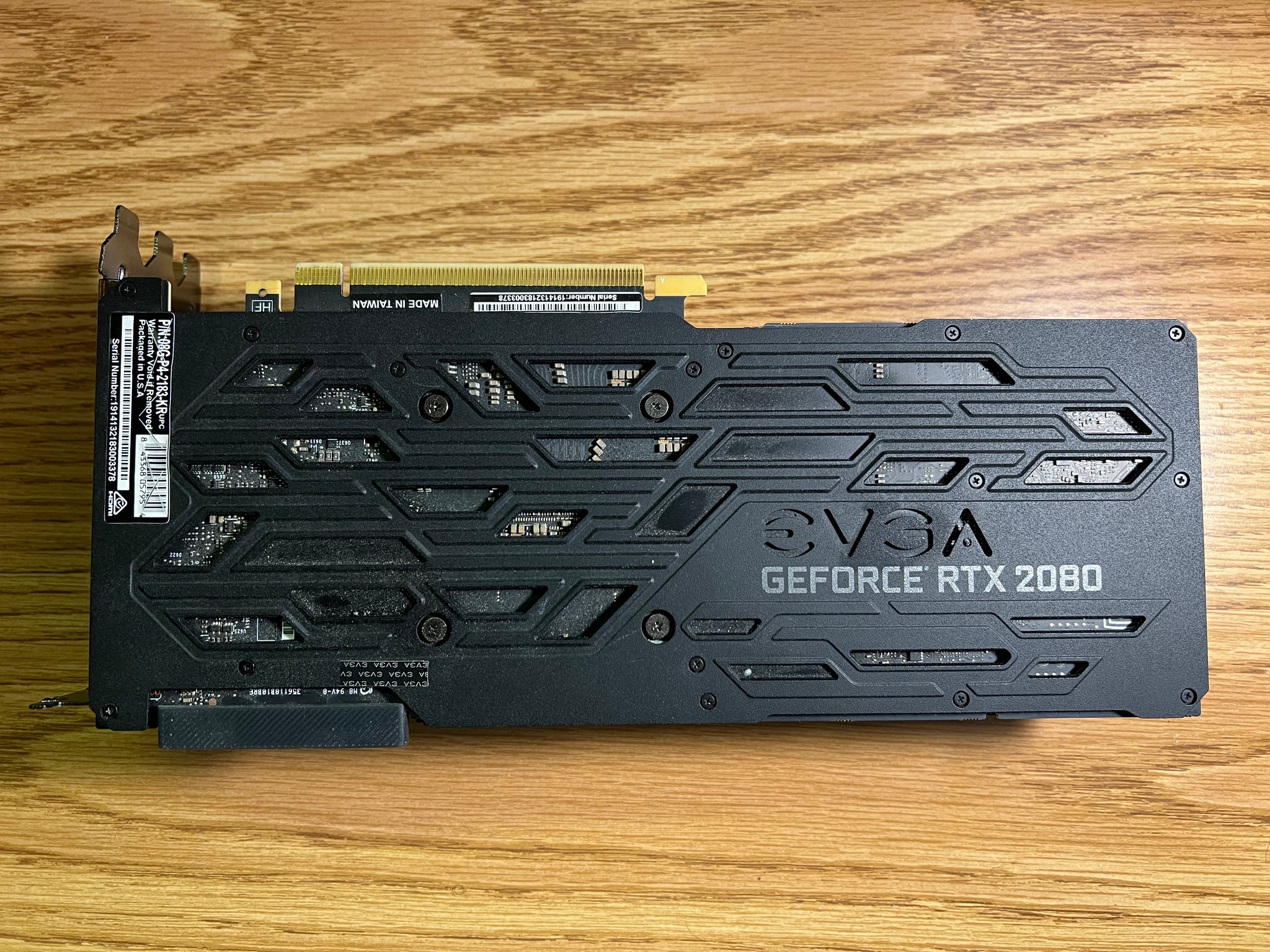 RTX 2080 8GB EVGA XC GAMING GPU Graphics Card
