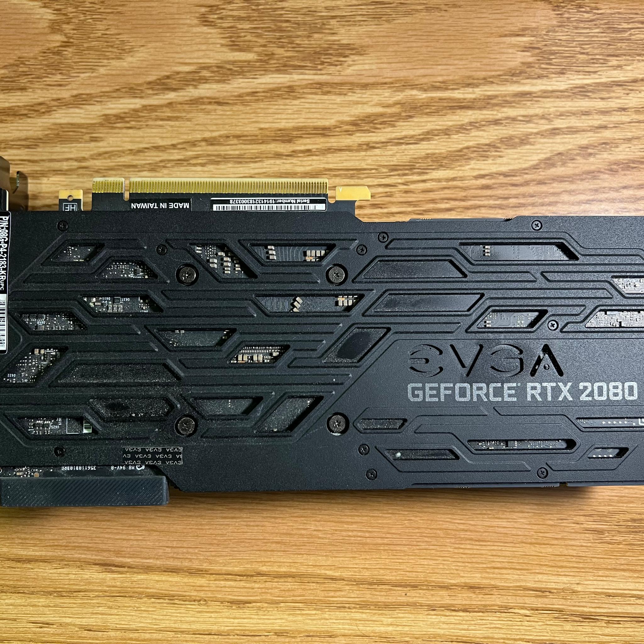 RTX 2080 8GB EVGA XC GAMING GPU Graphics Card