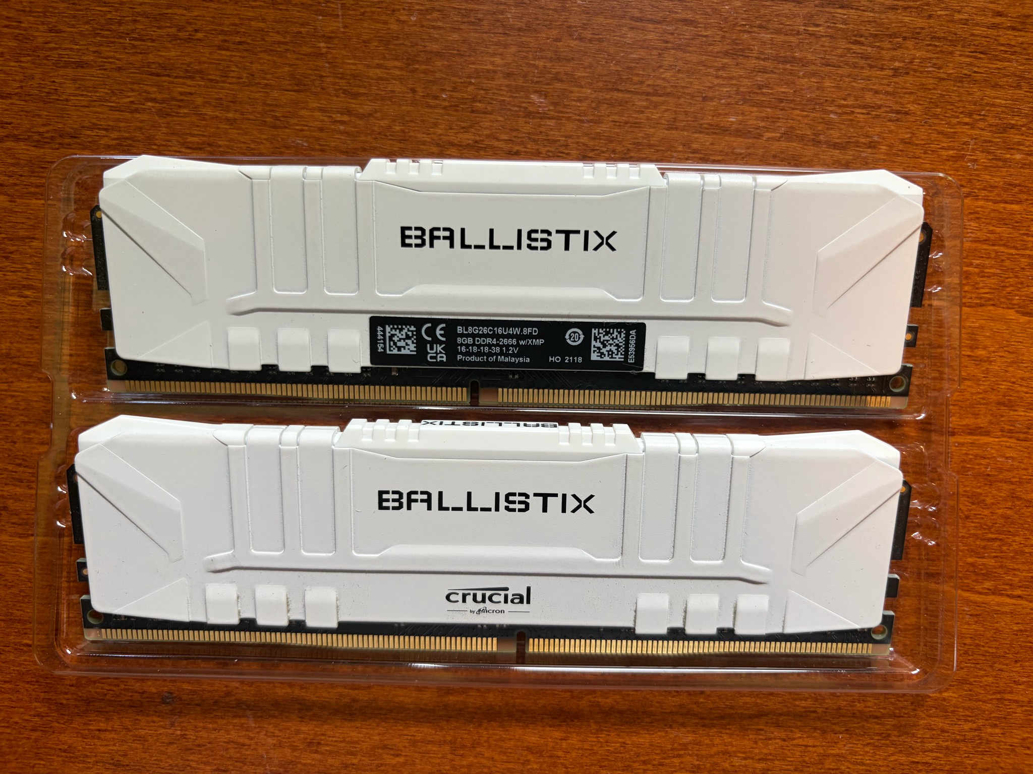 Crucial Ballistix 16 GB (2 x 8 GB) DDR4-2666 CL16 Memory | Jawa