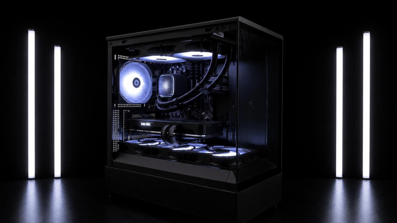 💫Quasar💫| Mid-Range Gaming PC | Arc a750 | Ryzen 5 3600 | 2+ TB | Liquid Cooled