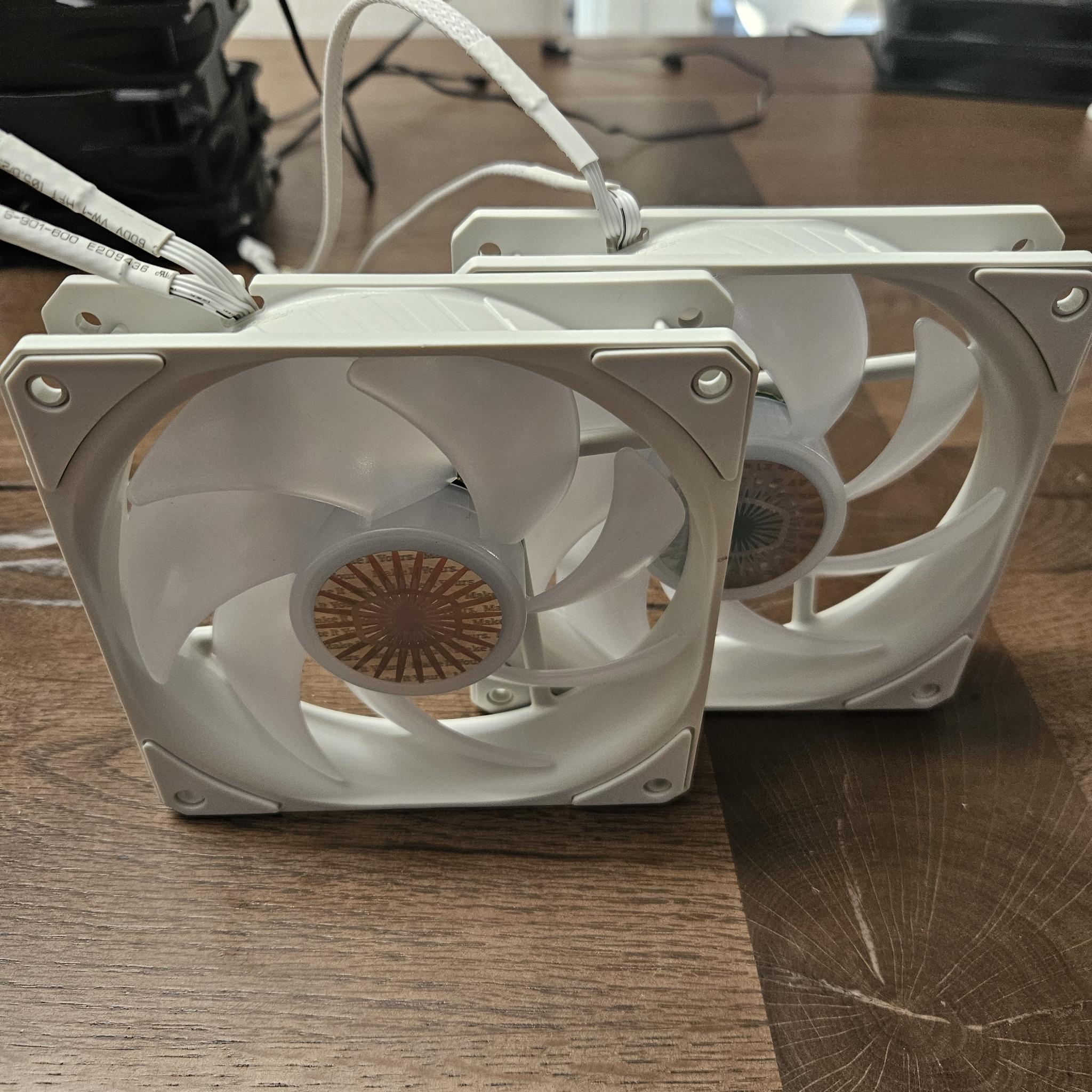 2x Cooler Master 120mm RGB fans