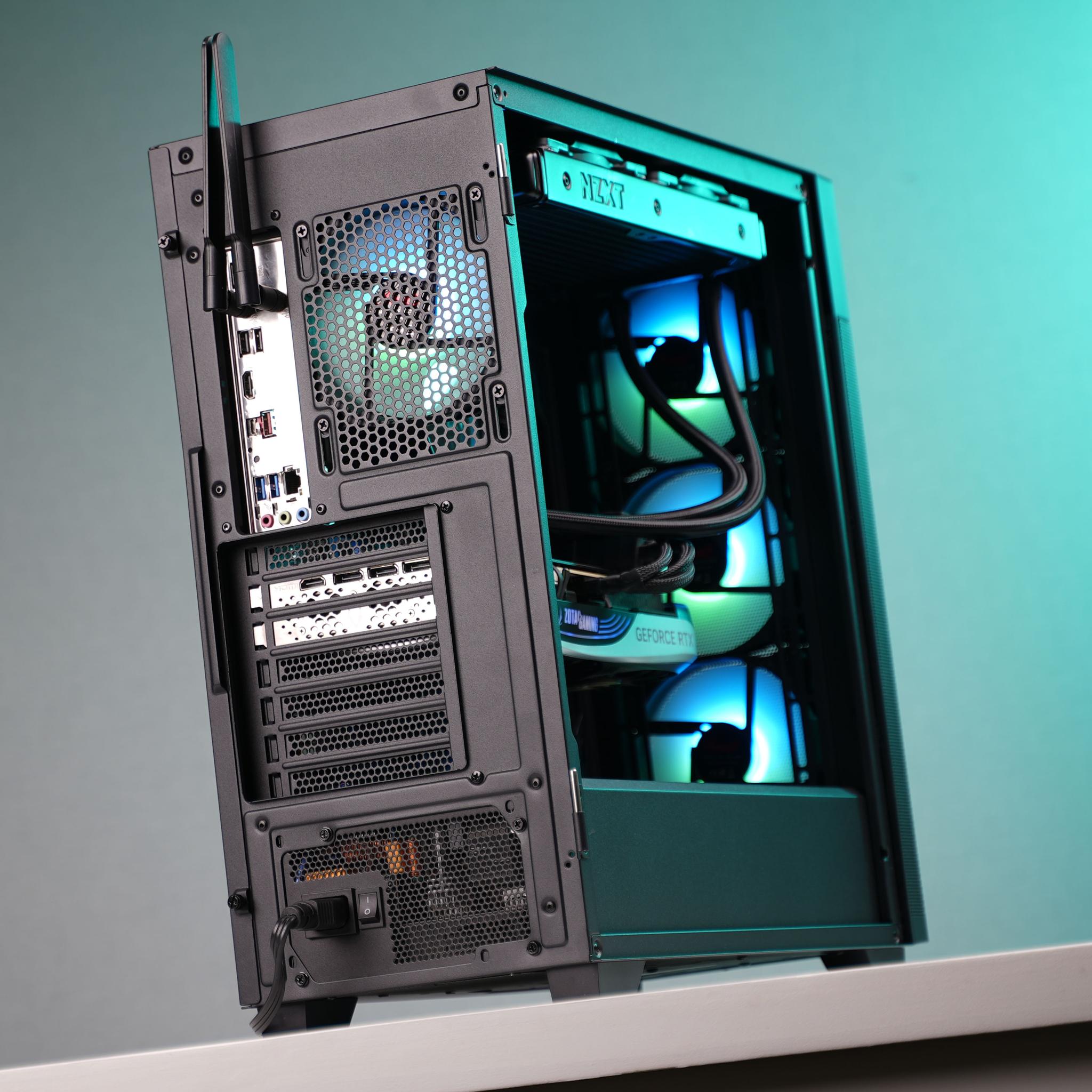 \ RF-00 / RTX 4070 Ti Ryzen 7 5800X 32GB 1TB Windows 11 Workstation Gaming PC