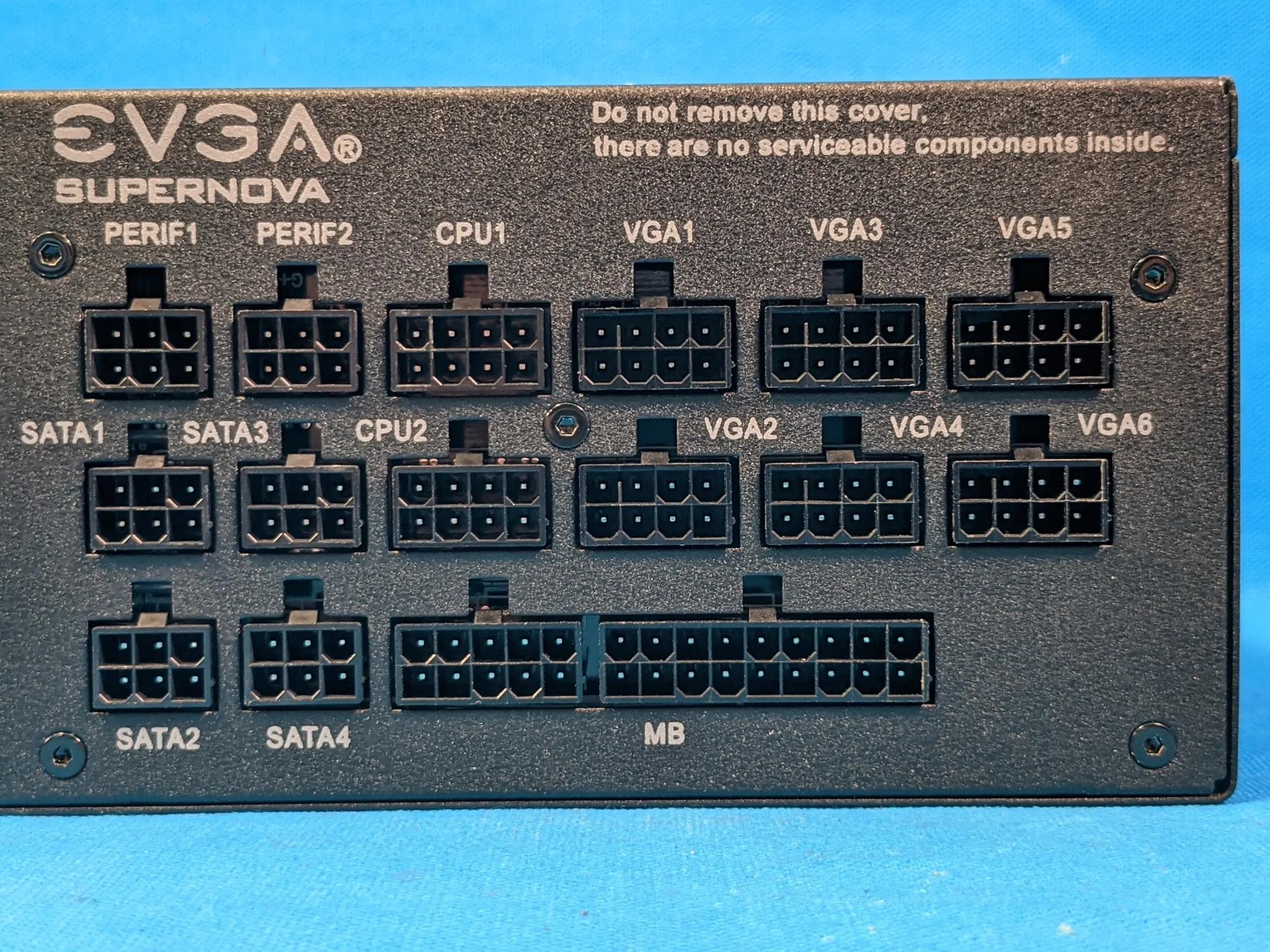 EVGA SuperNOVA 1000 G+ 1000W 80+ Gold Fully-Modular ATX Desktop PSU - 4266646745