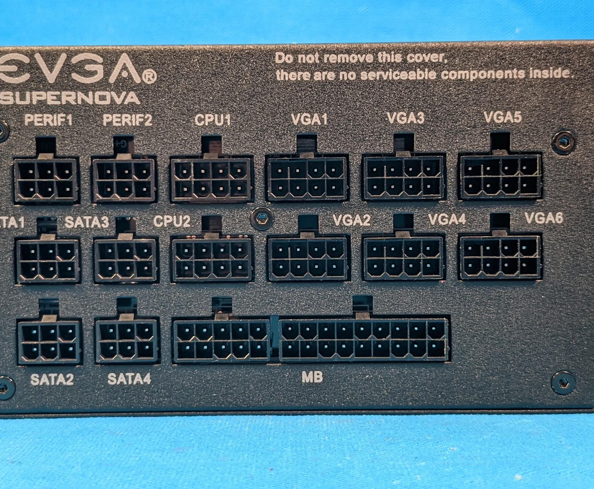 EVGA SuperNOVA 1000 G+ 1000W 80+ Gold Fully-Modular ATX Desktop PSU - 4266646745