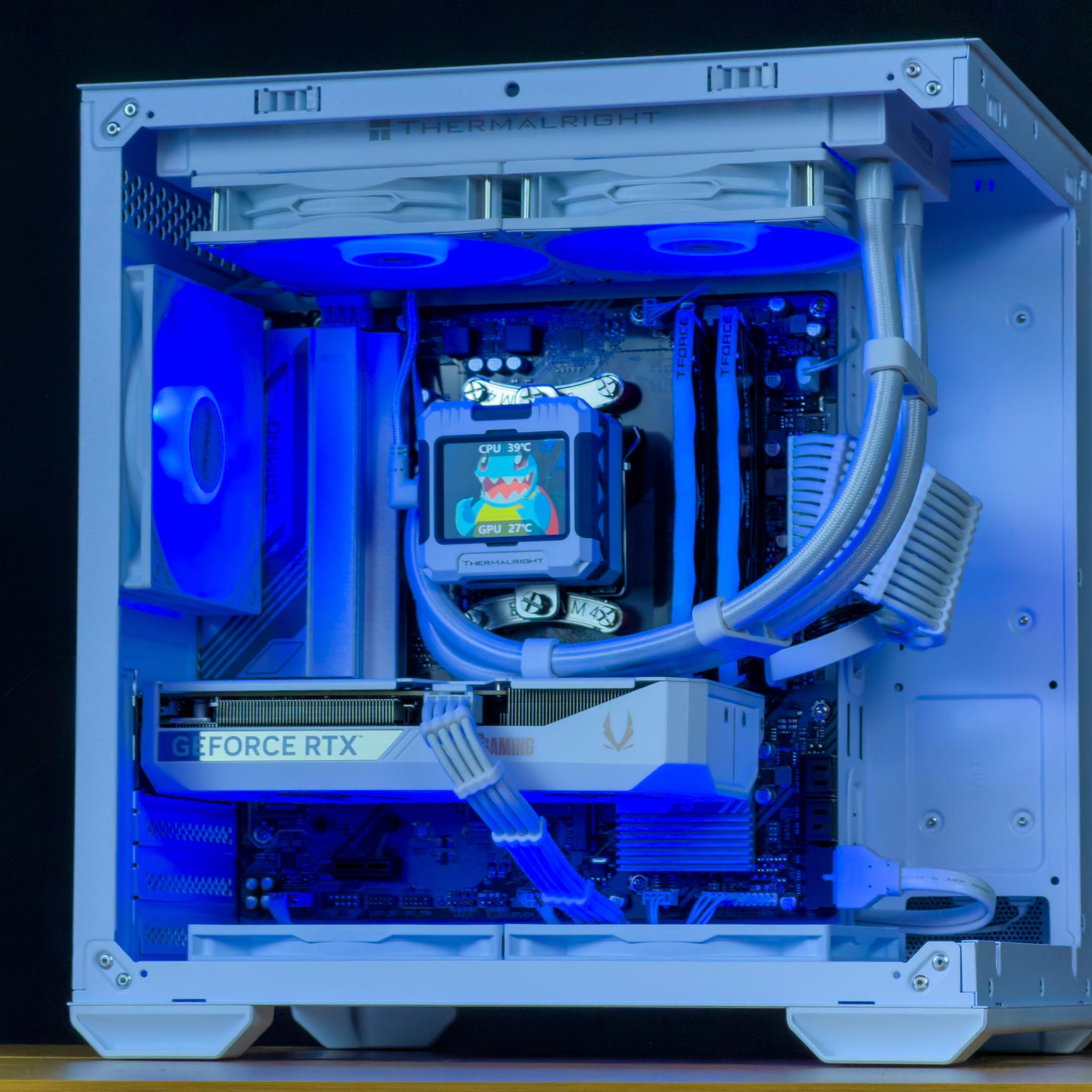 🥶Frostbyte: RTX 5060ti 8gb| R5 7600x| 16gb ddr5 | LCD Screen❄️