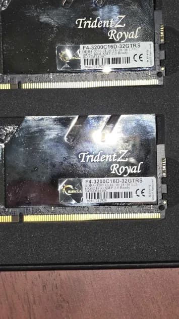 G Skill Trident Z Royals 2x16GB 3200 DDR4