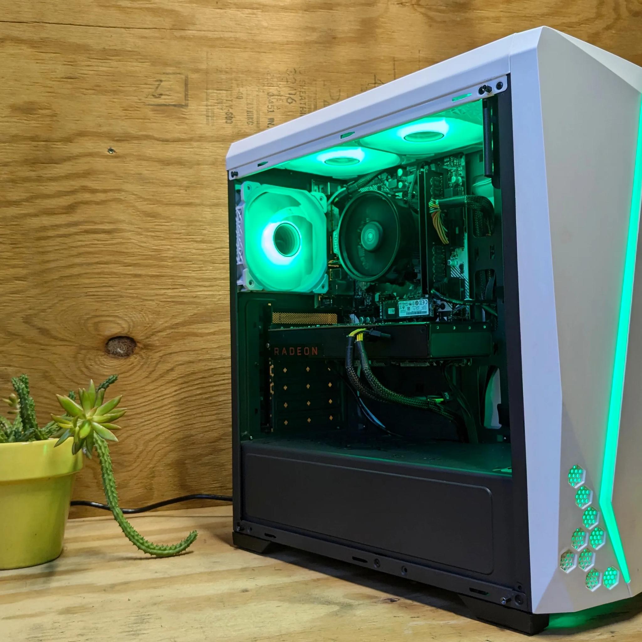 Gaming SALE * AMD Ryzen 3 3200G * AMD RX580 8GB * 16GB DD4 RAM * 128GB M.2 1TB 2.5" SSD * ARGB *