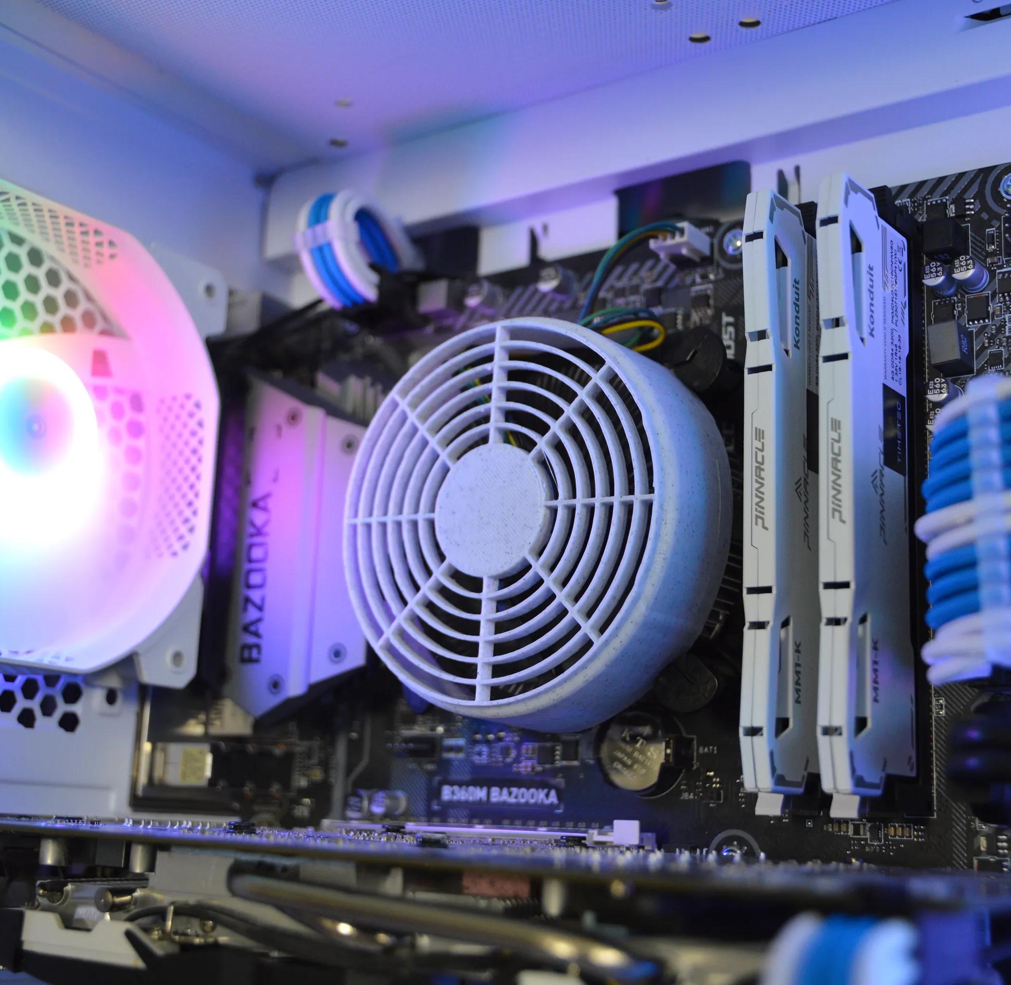 🔮❄️| RX 580 | INTEL i5-8400 | 16GB DDR4 RAM | 512GB NVME SSD | Crystal Snow |