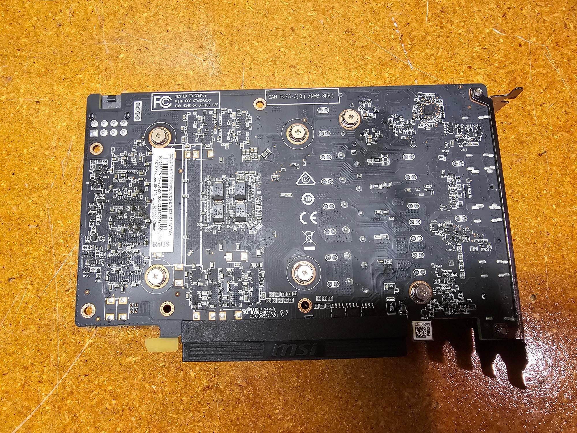 Zotac Gaming Geforce GTX 1660 Ti 6gb