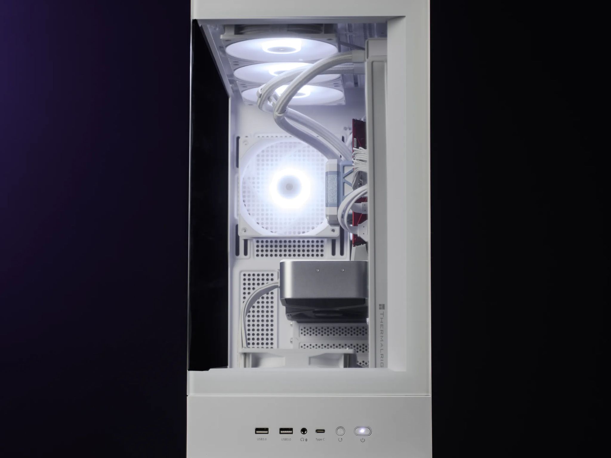 “ProForm 01” RTX 4070 FE i7 14700F 2TB 32GB Windows 11 Liquid Cooled Workstation Gaming PC