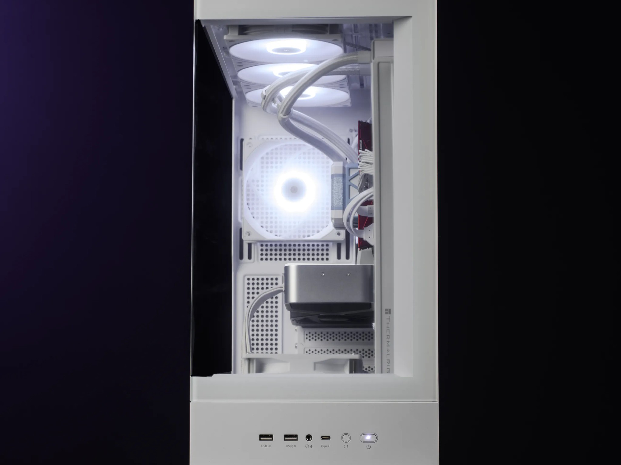 “ProForm 01” RTX 4070 FE i7 14700F 2TB 32GB Windows 11 Liquid Cooled Workstation Gaming PC
