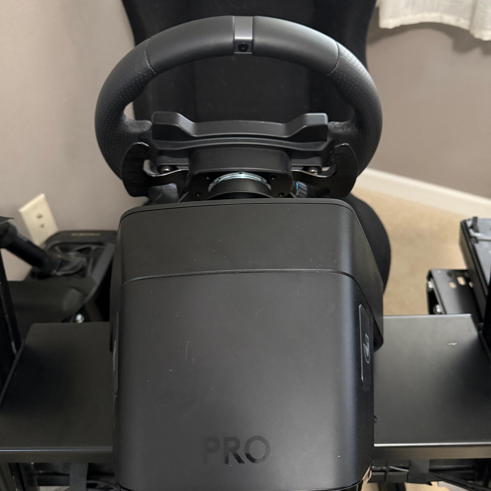 Excellent PC Version Logitech G PRO Direct Drive Wheel, Base, and PRO Load Cell Pedals Bundle