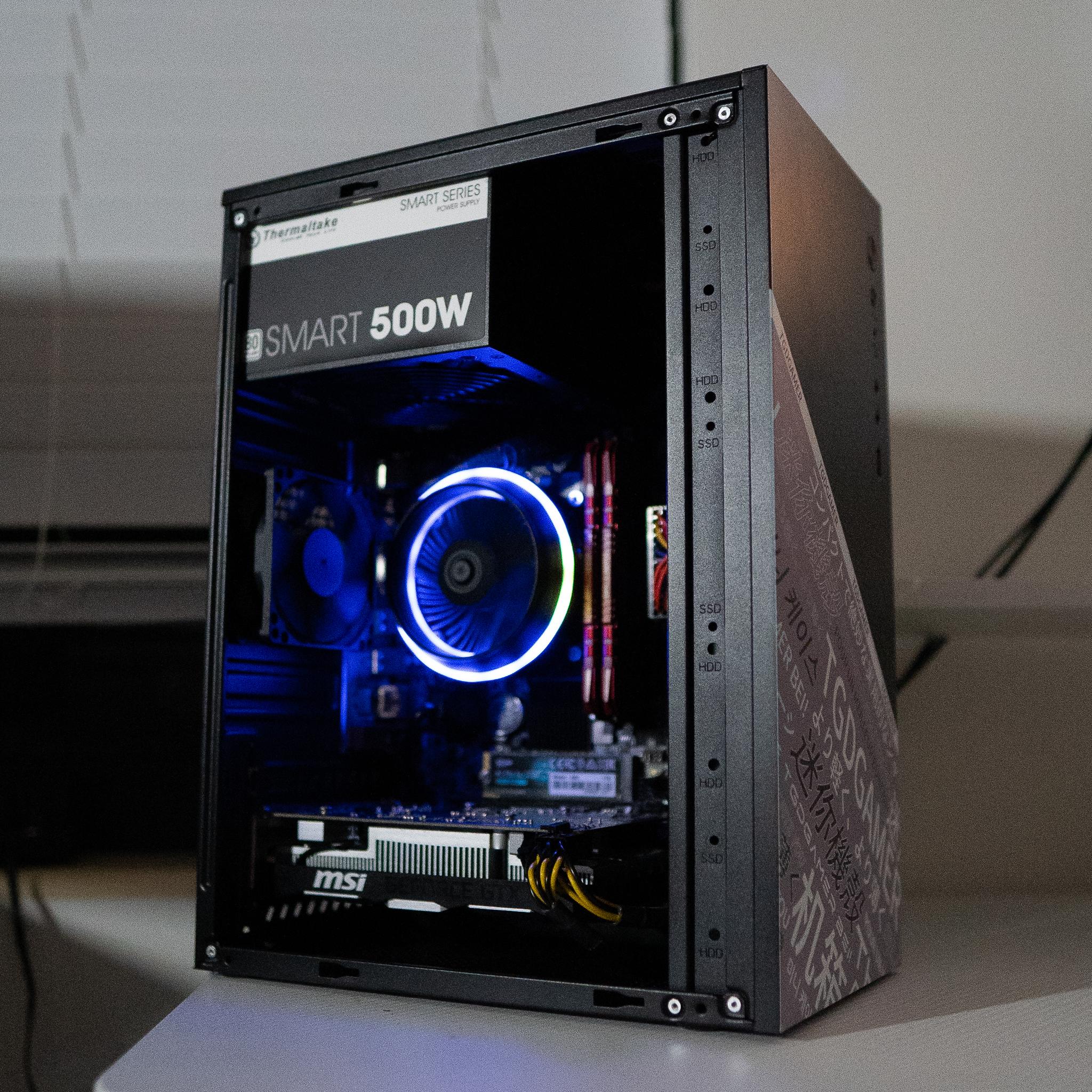🩸🩸 | GTX 1650 | INTEL i3 8100 | 16GB DDR4 RAM | 1TB NVME SSD | Ruby Rocket 2.0