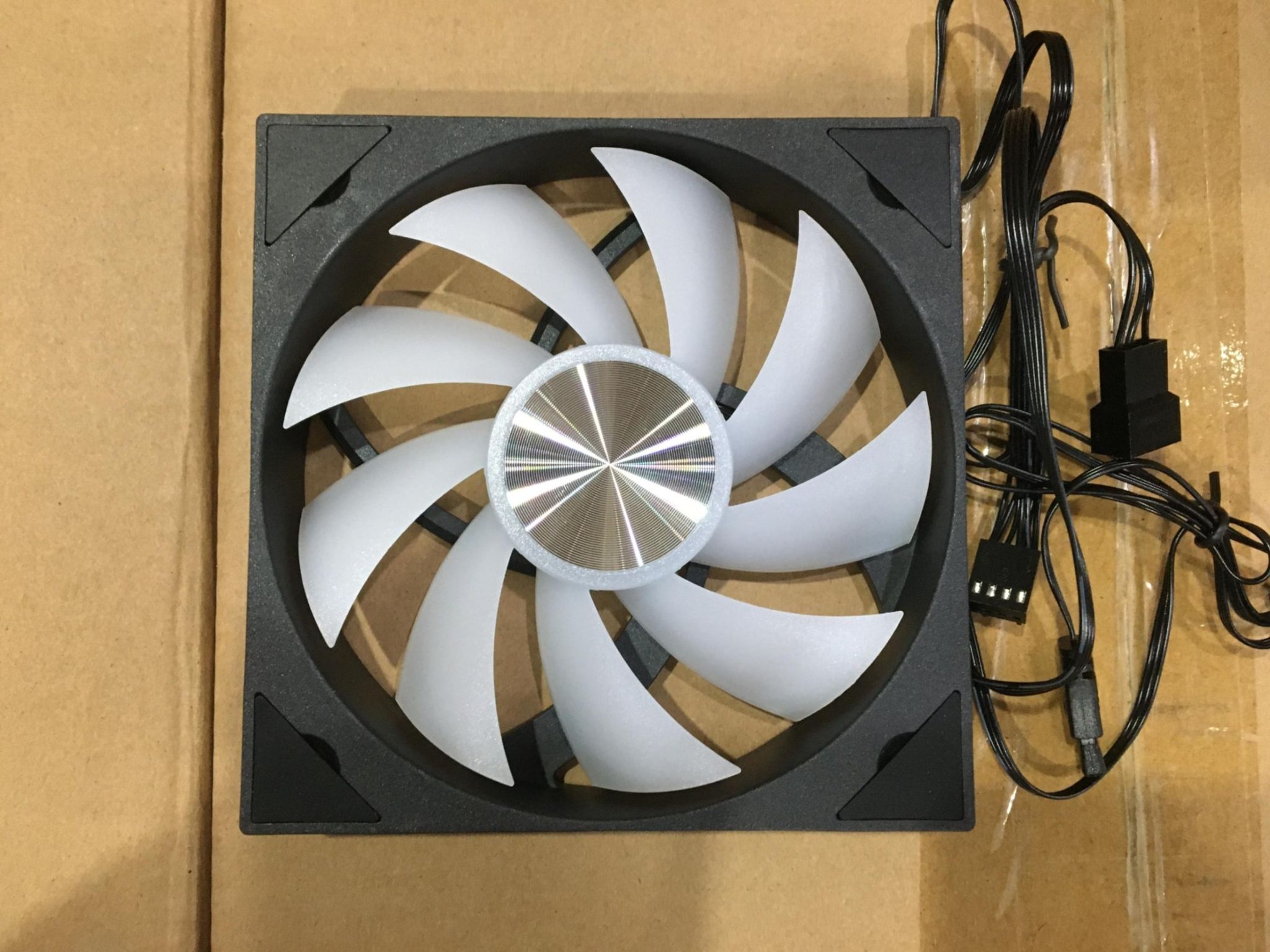 Bitspower 120mm ARGB PC Case Fans BPAS-1225B-DRGB 10-Pack - New