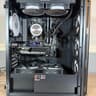 Awesome Black Custom 1080p Ultra Gaming PC: RTX 5060, 1Tb NVMe, 16GB DDR4, AIO, 8 Case Fans