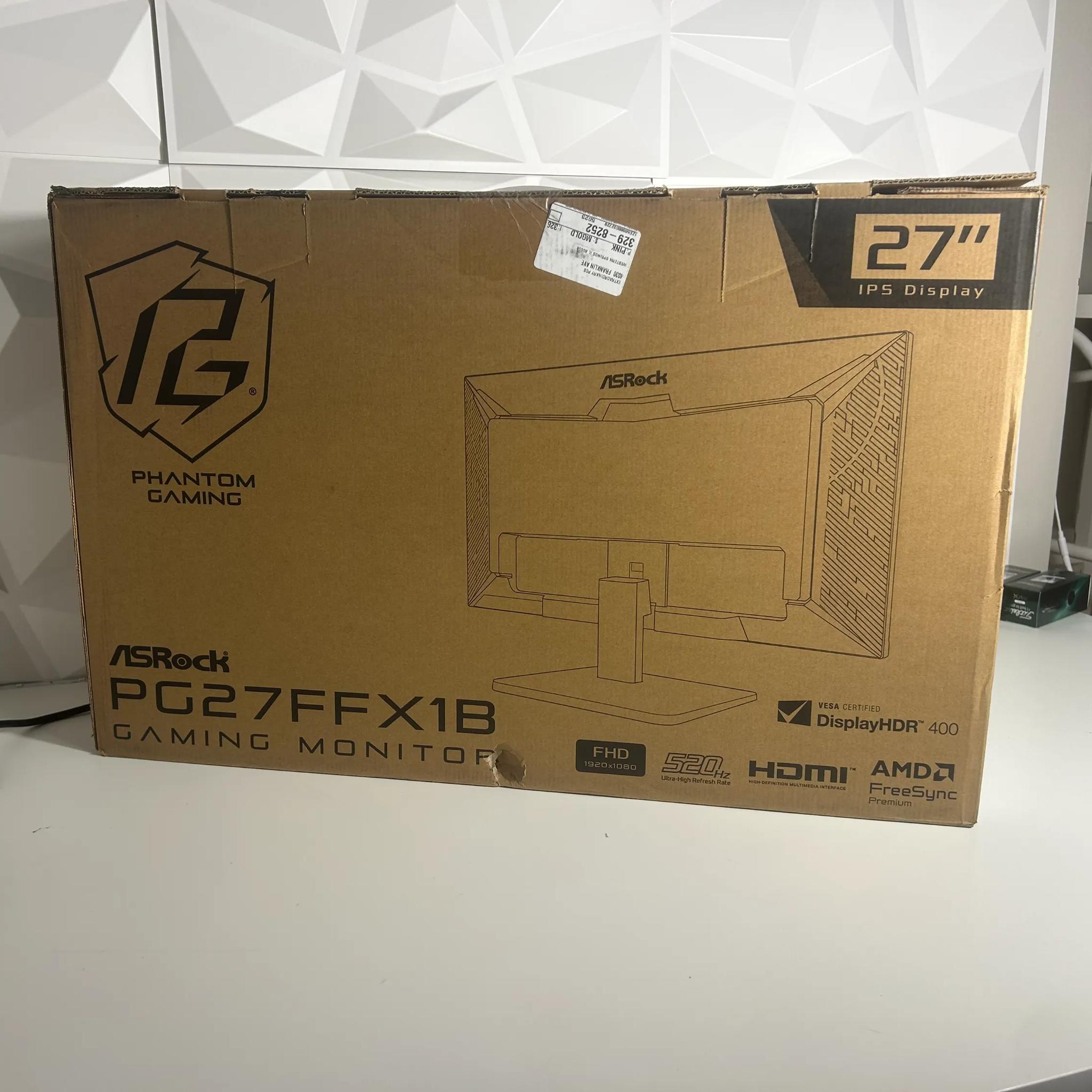 ASROCK Gaming Monitor - 520Hz, 1080P