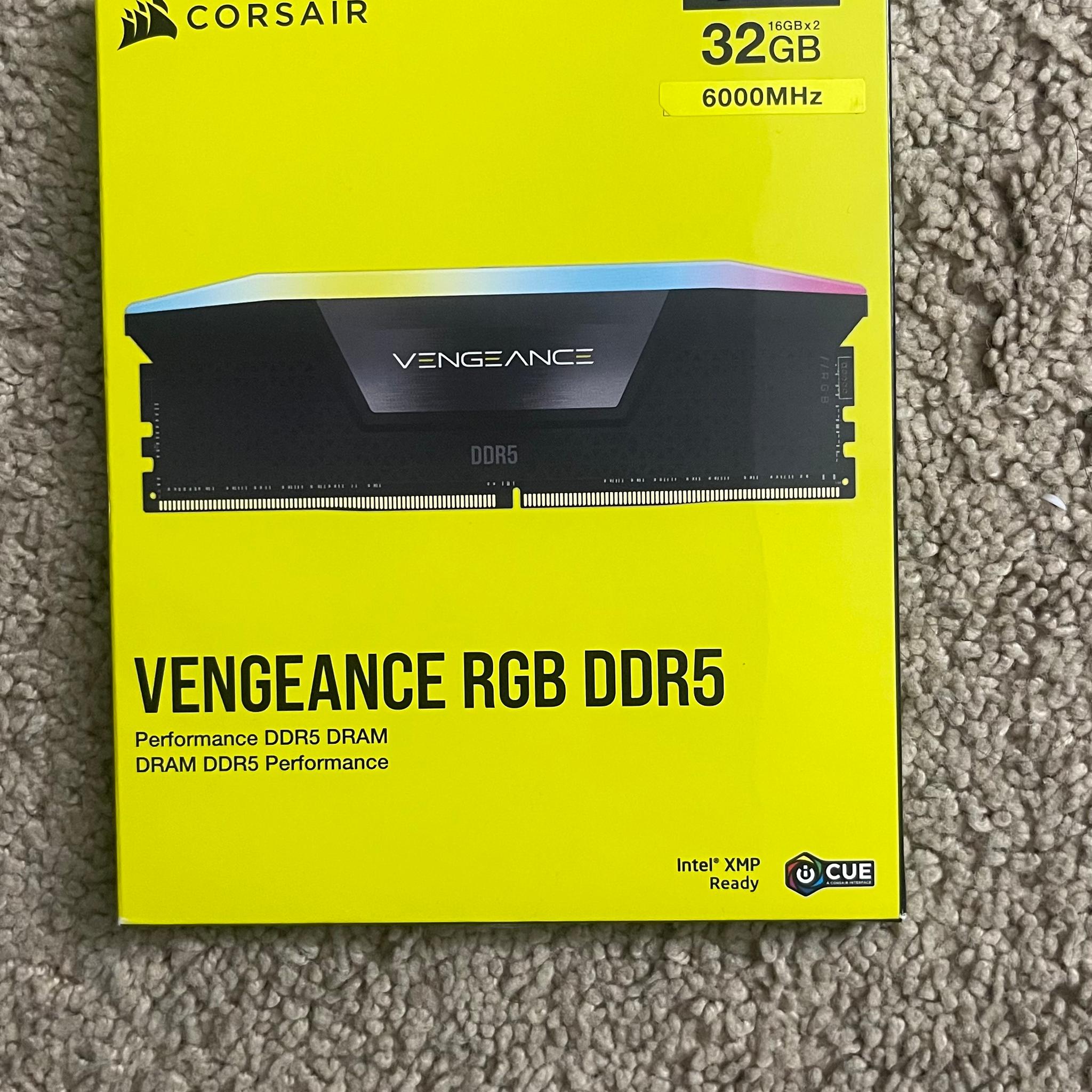 Unboxed 32GB DDR5 6000MT/s CL36