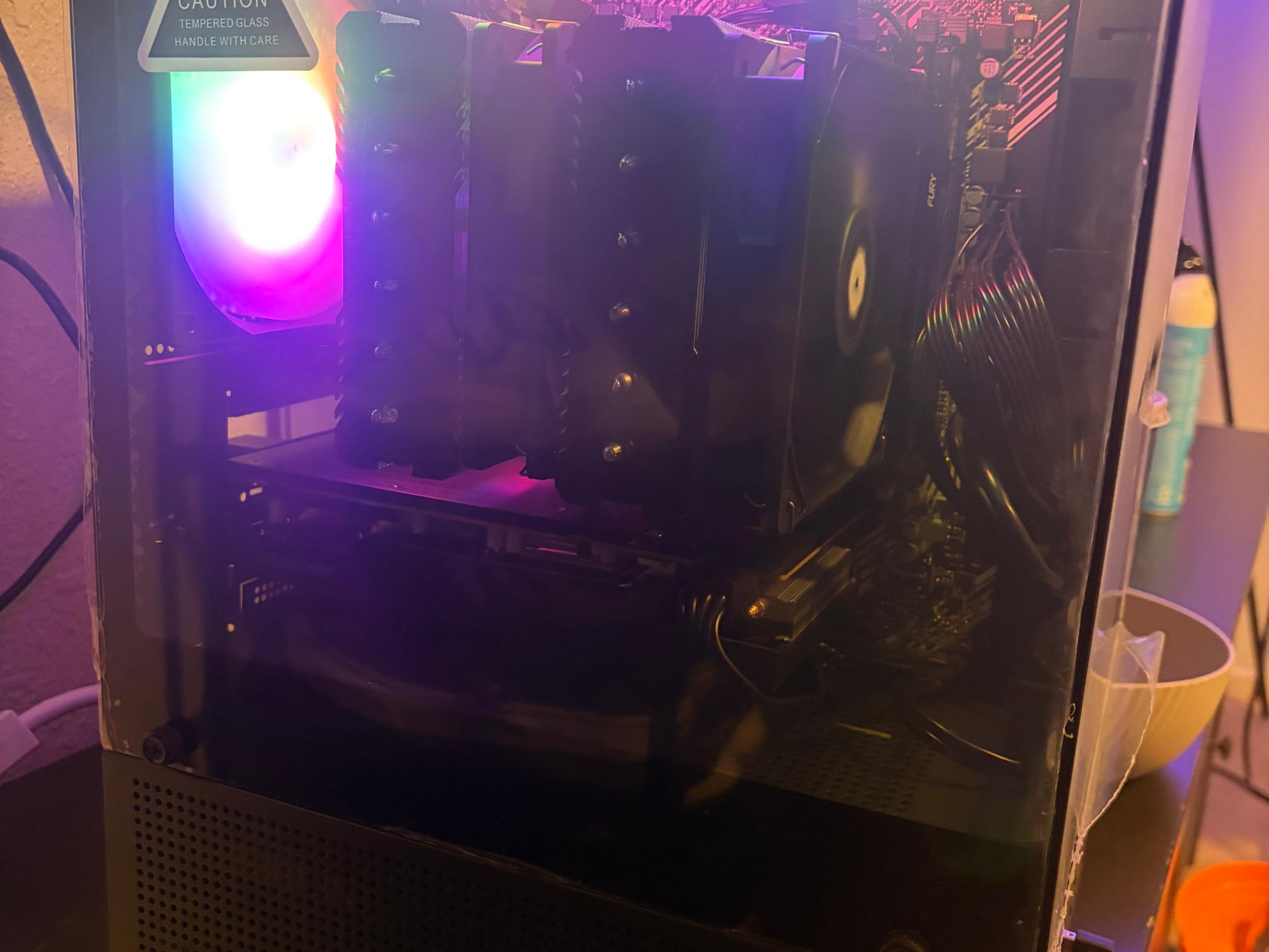 Radeon RX 7600 8GB Custom Gaming PC - Ryzen 5 5500, 16GB RAM DDR4