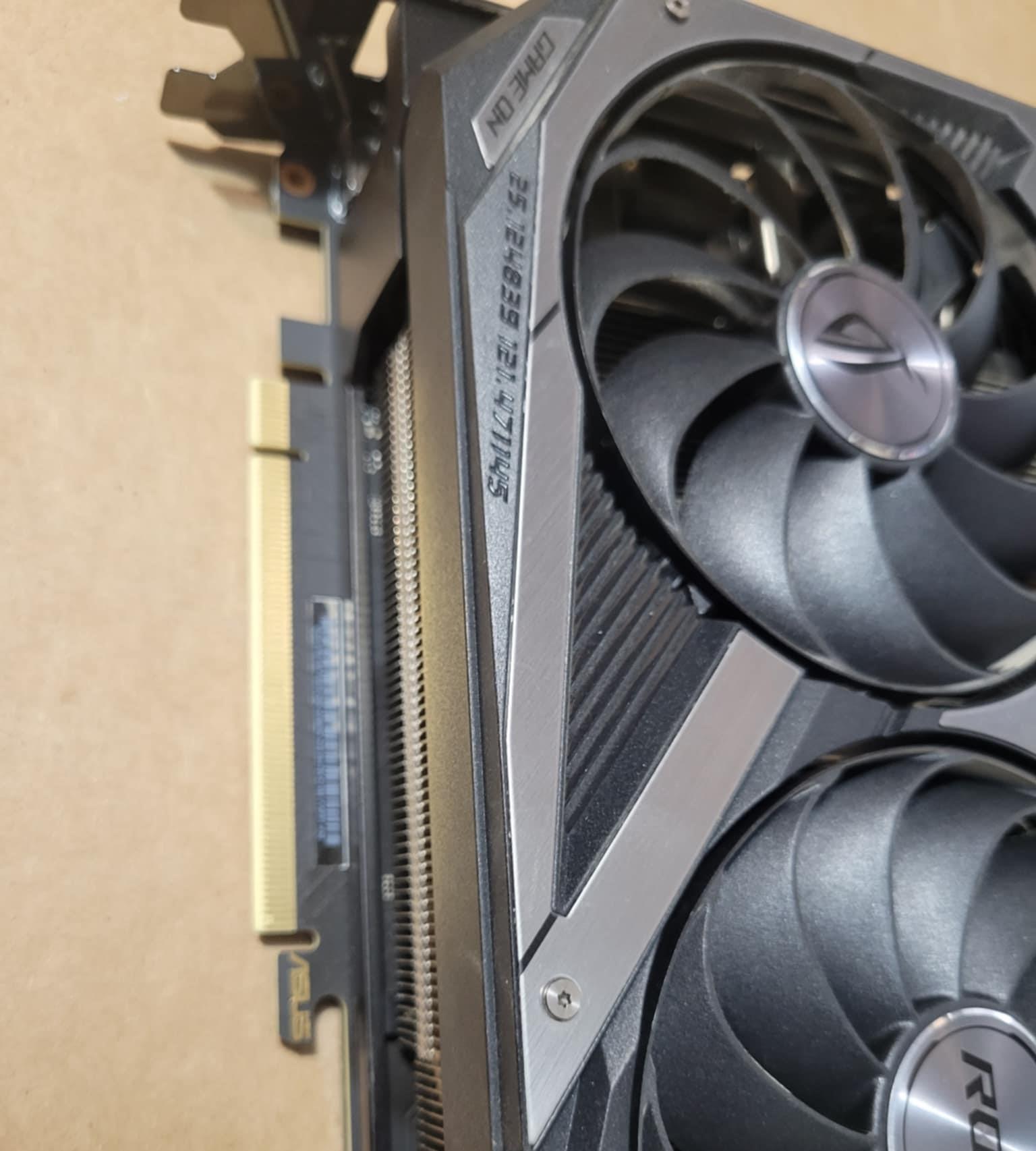 3070 Asus ROG Strix 8GB GPU