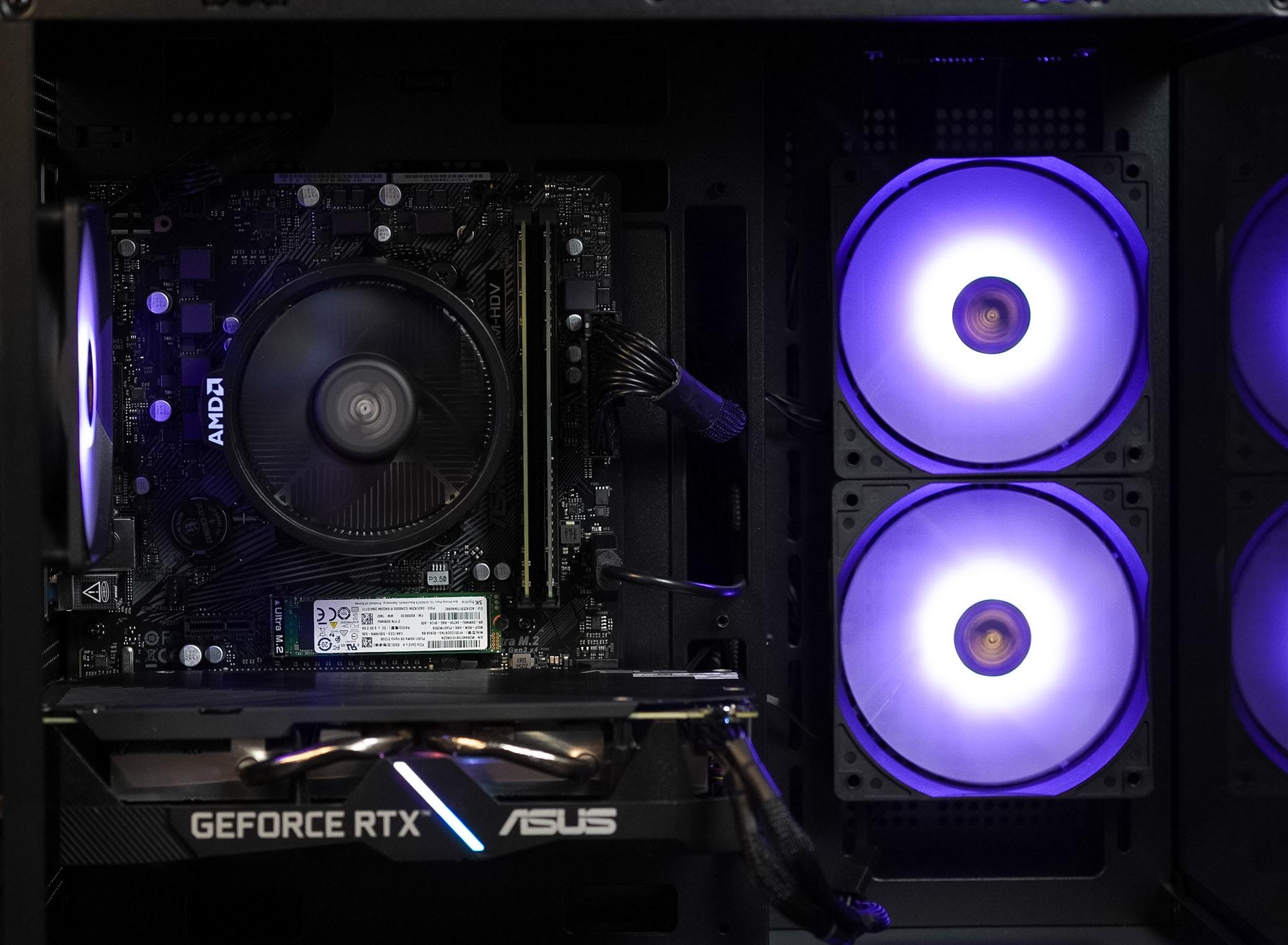 Crimson Valley (V6) Gaming PC - Intel i5 9400, RTX 2060, 16GB DDR4, 500GB SSD