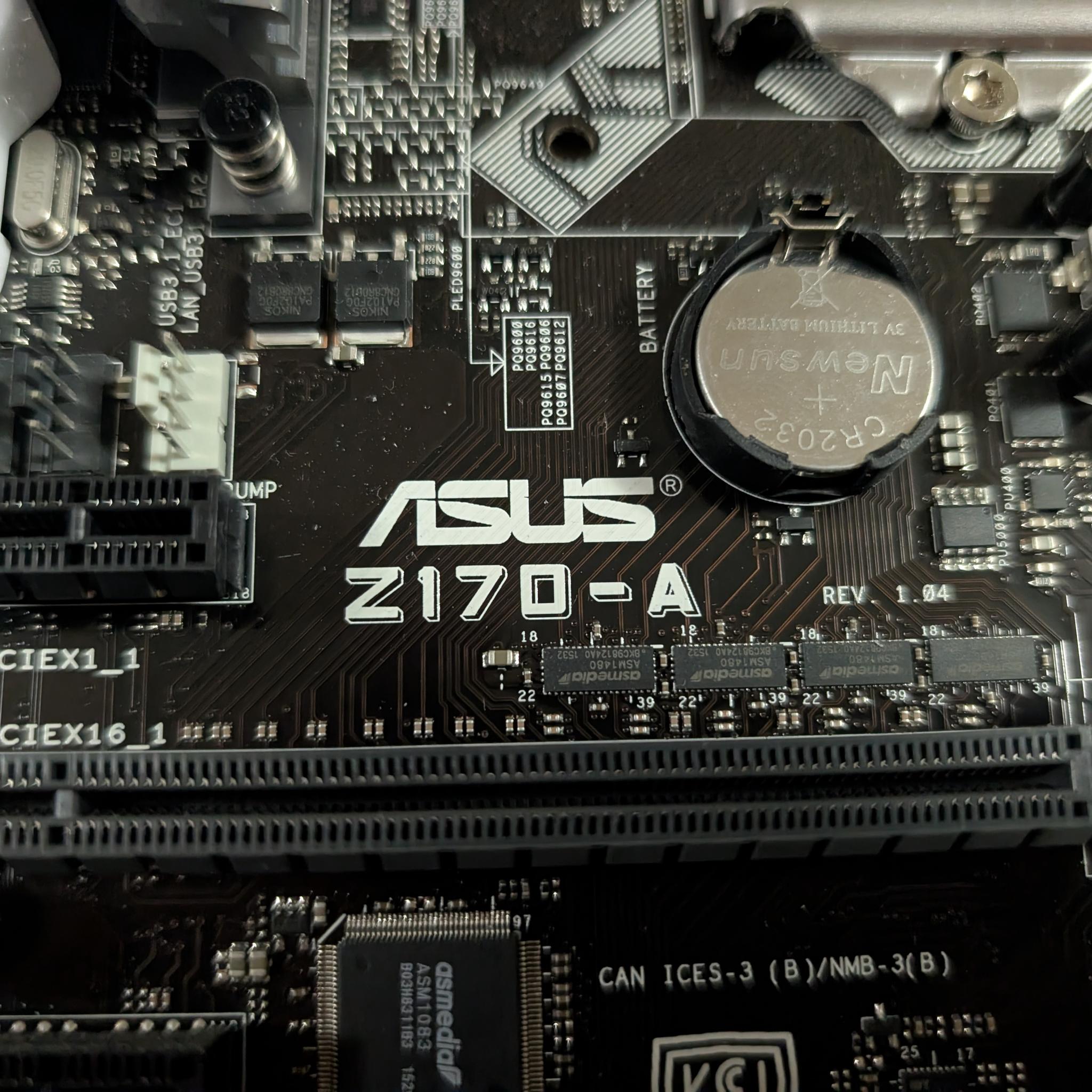 Intel Core i7 6700k + Asus Z170 + 16GB DDR4