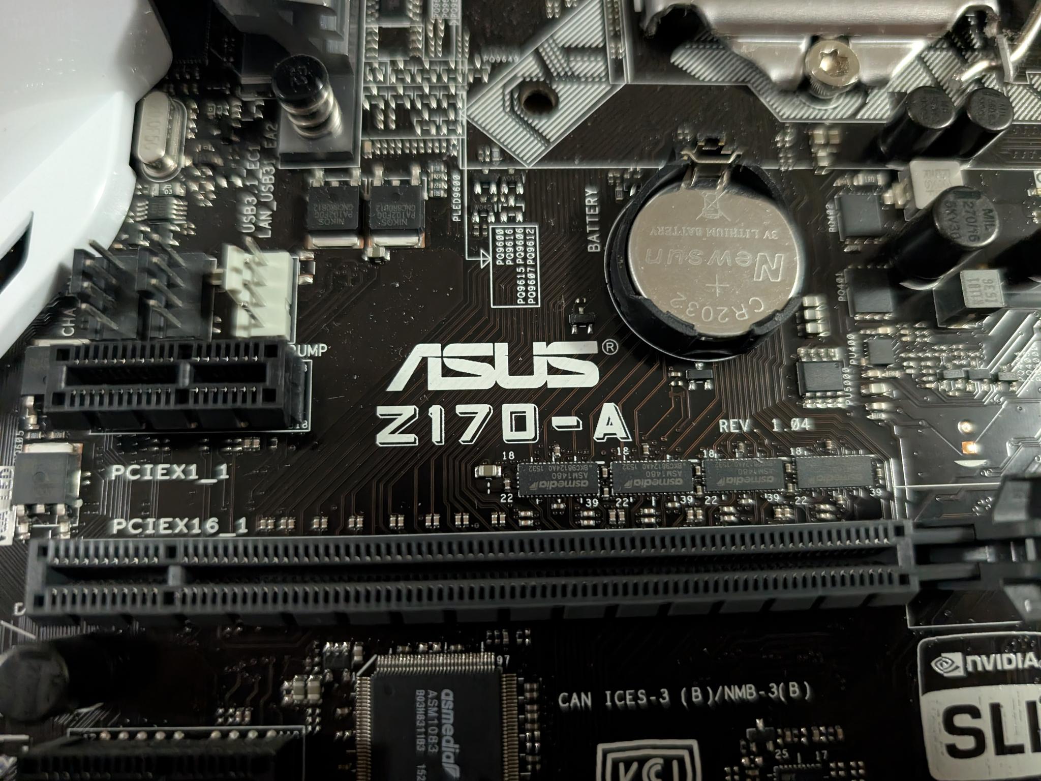 Intel Core i7 6700k + Asus Z170 + 16GB DDR4