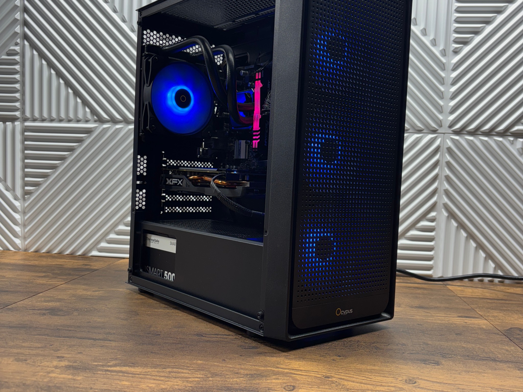 Intel i5-9600K + RX 570 8GB Gaming PC | 16GB RAM | RGB | 740GB Storage SSD + HDD