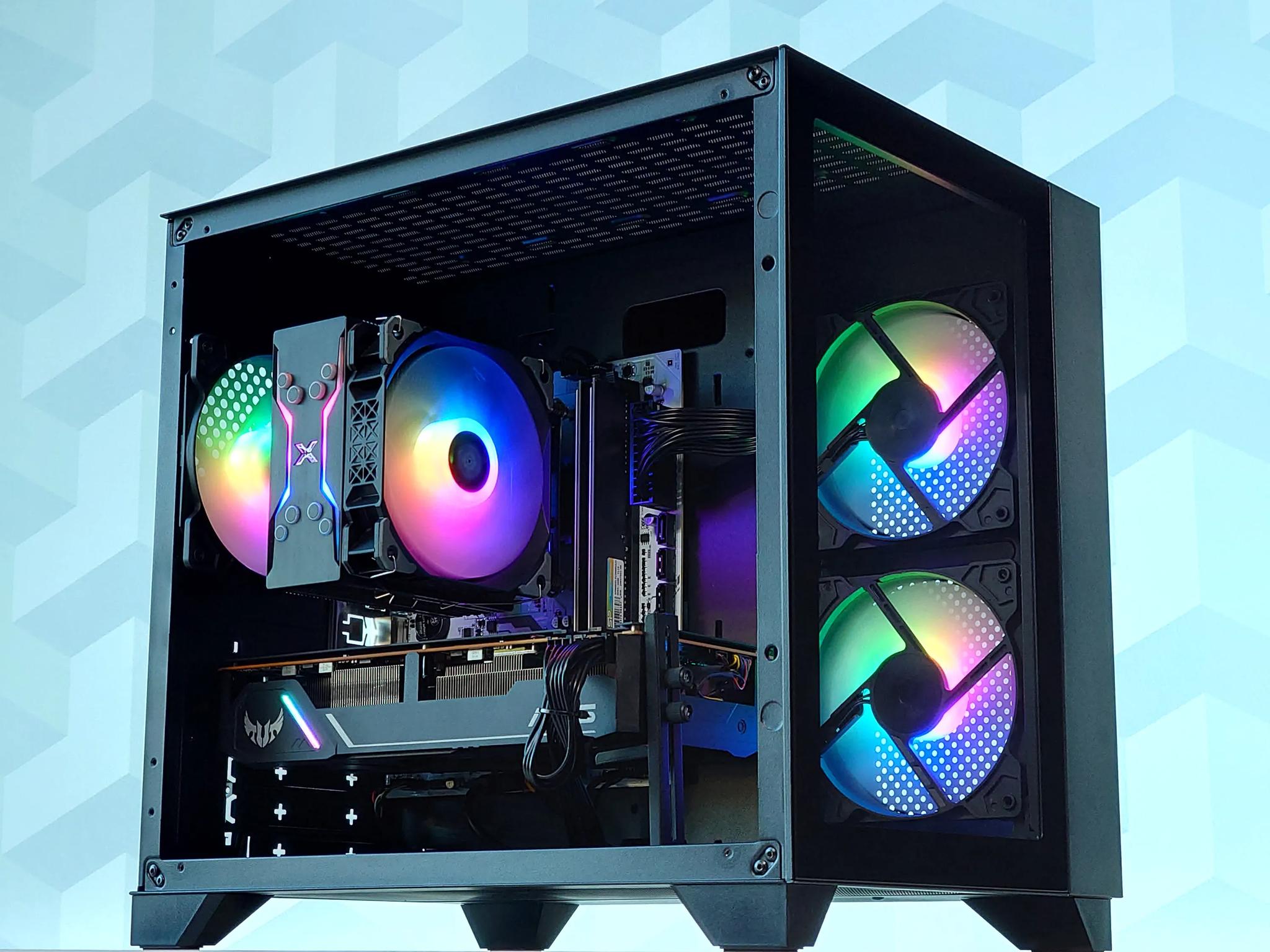 🩸🧯Gaming PC🚨AMD RX 5500 XT 8GB🚨AMD Ryzen 5 2600 🚨16GB DDR4🚨500GB SSD NVME
