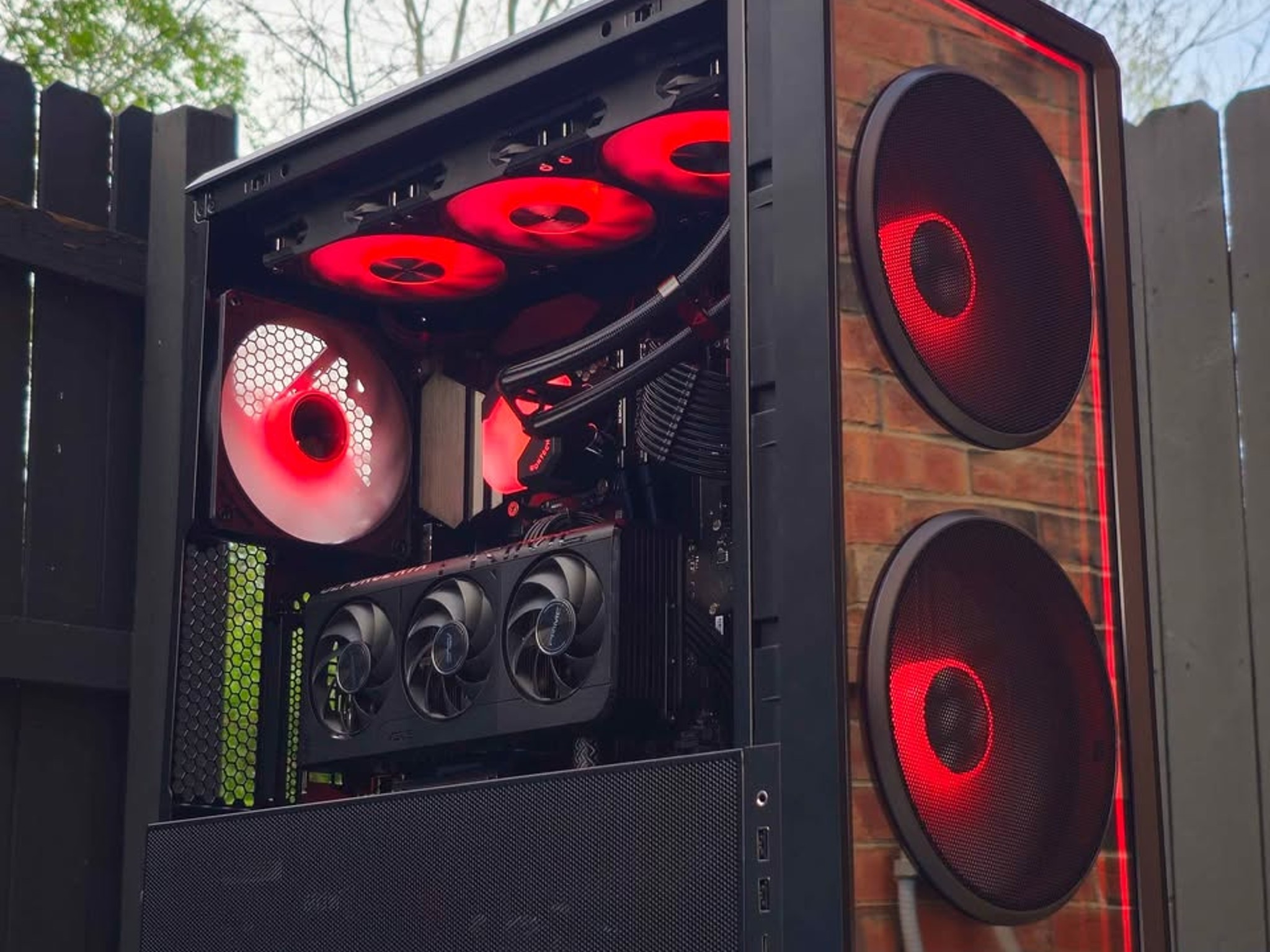 🪐Blackout Gaming PC • Nvidia 5060 • Intel i7 • 32GB RAM • 1TB SSD • WiFi • Plug n' Play