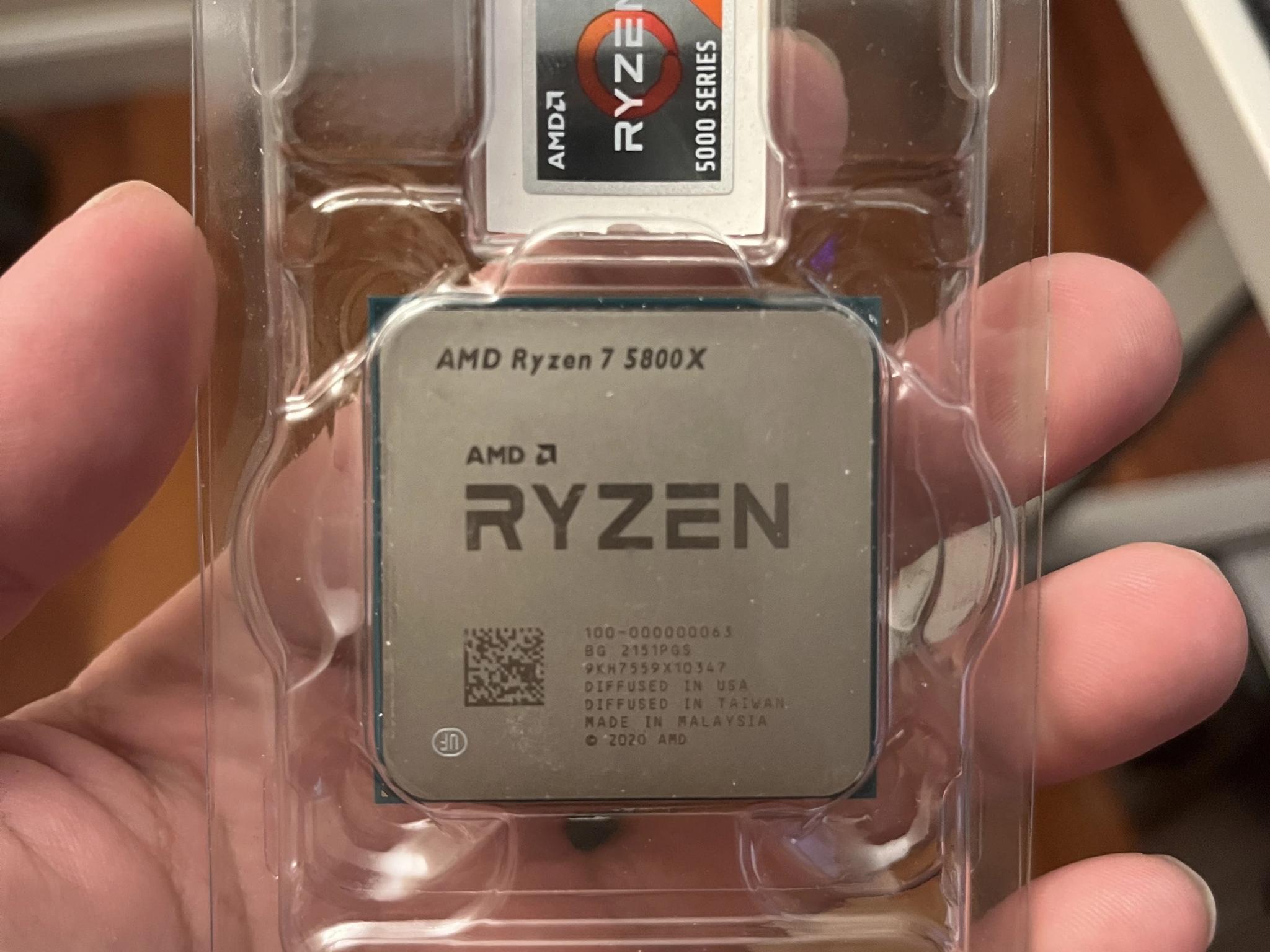 AMD Ryzen 7 5800X Processor