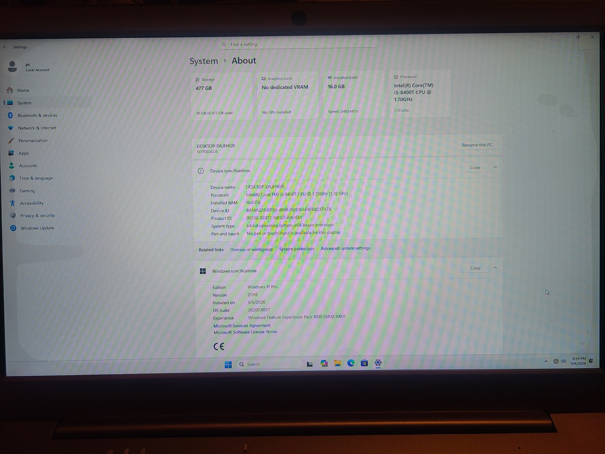 Lenovo ThinkCentre M720Q TINY with Radeon RX 6400 LP (ASROCK) 512 GB