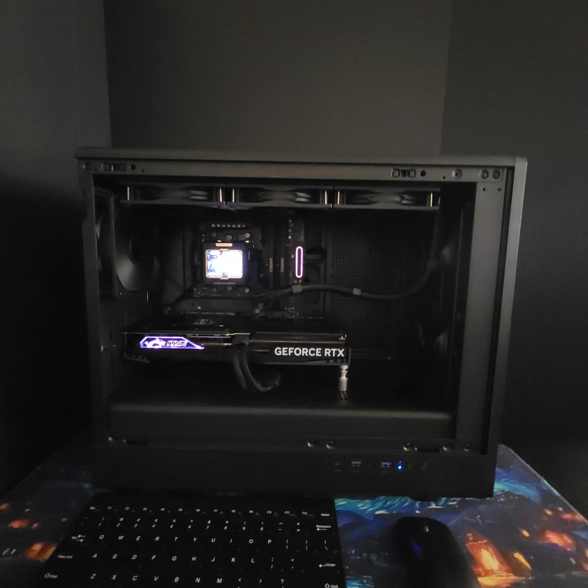🚀 AM5 Micro ATX Build w/ RTX 4070S, Win11 Pro, 360 AIO, RGB 24-pin & 2TB Gen4 SSD 🔥