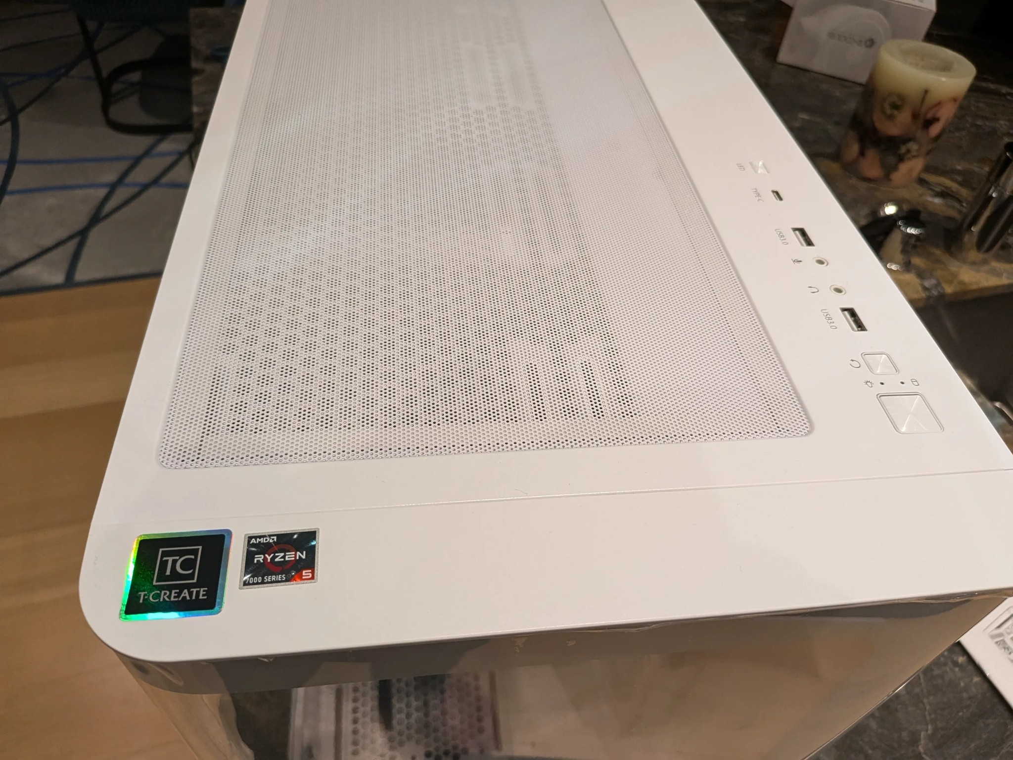 Whiteout Liquid Cooled Gaming PC - AMD Ryzen 5 7600X3D, AMD Radeon RX 7900XT, 32 GB DDR5, 4 TB