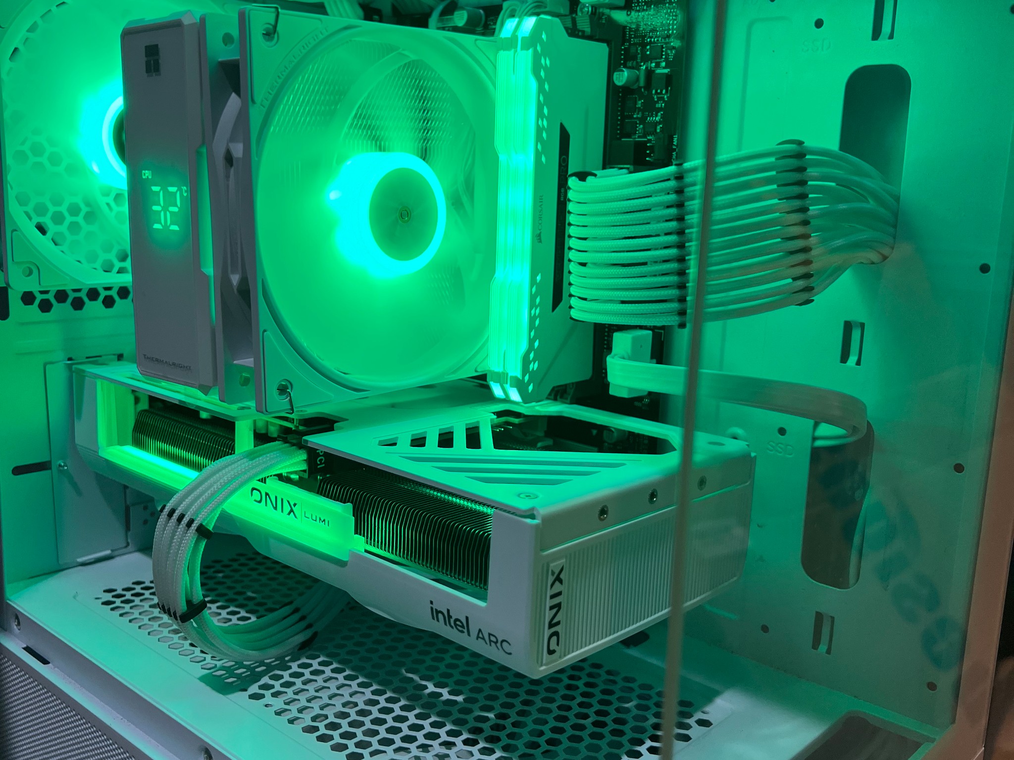 i5-12600kF / Arc B580 “LUMI White” Gaming PC