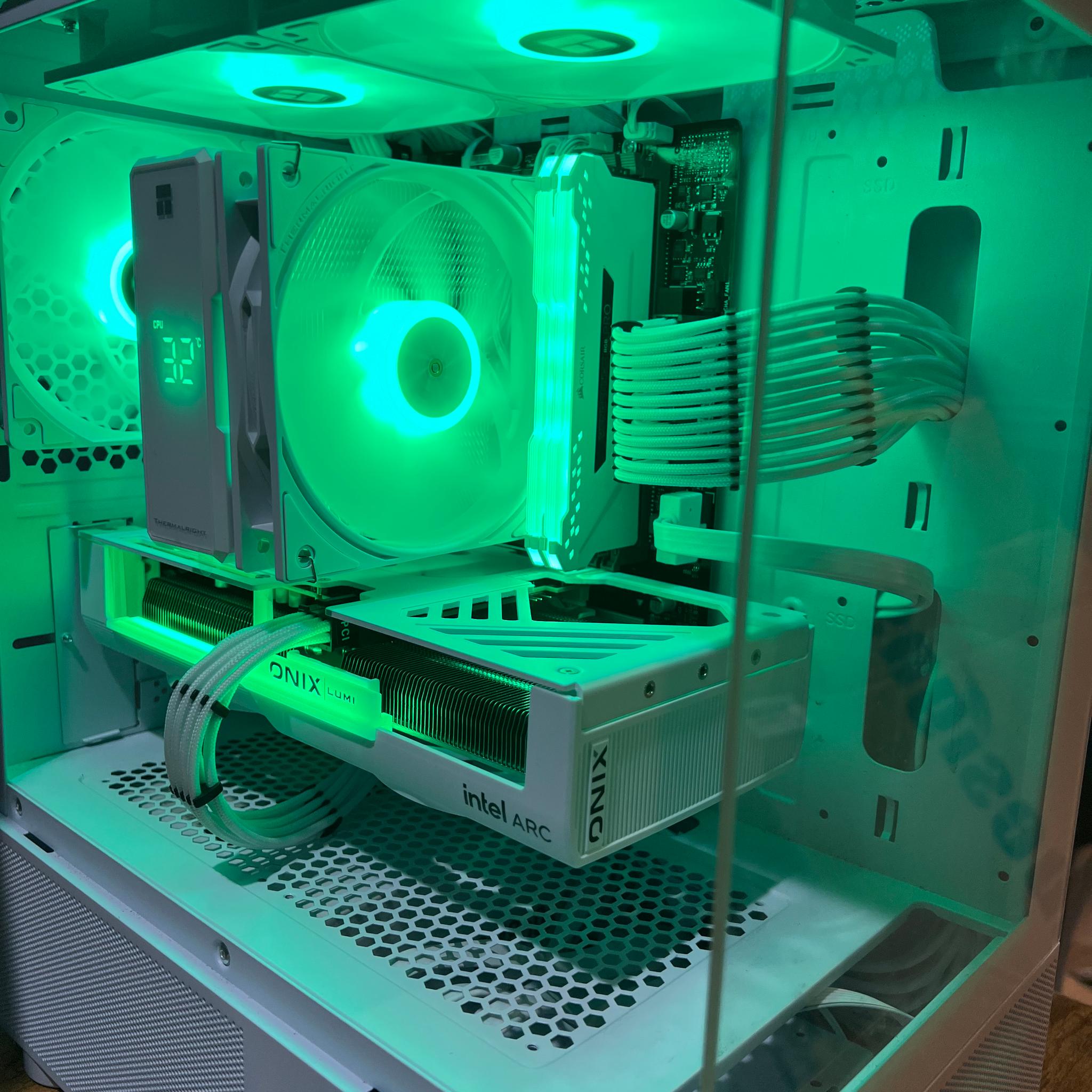 i5-12600kF / Arc B580 “LUMI White” Gaming PC