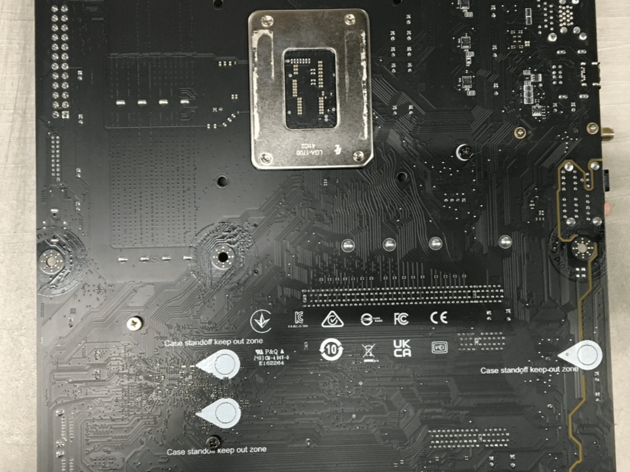 Open Box - MSI PRO B760-VC WIFI LGA 1700 DDR5 ATX Motherboard IO included.