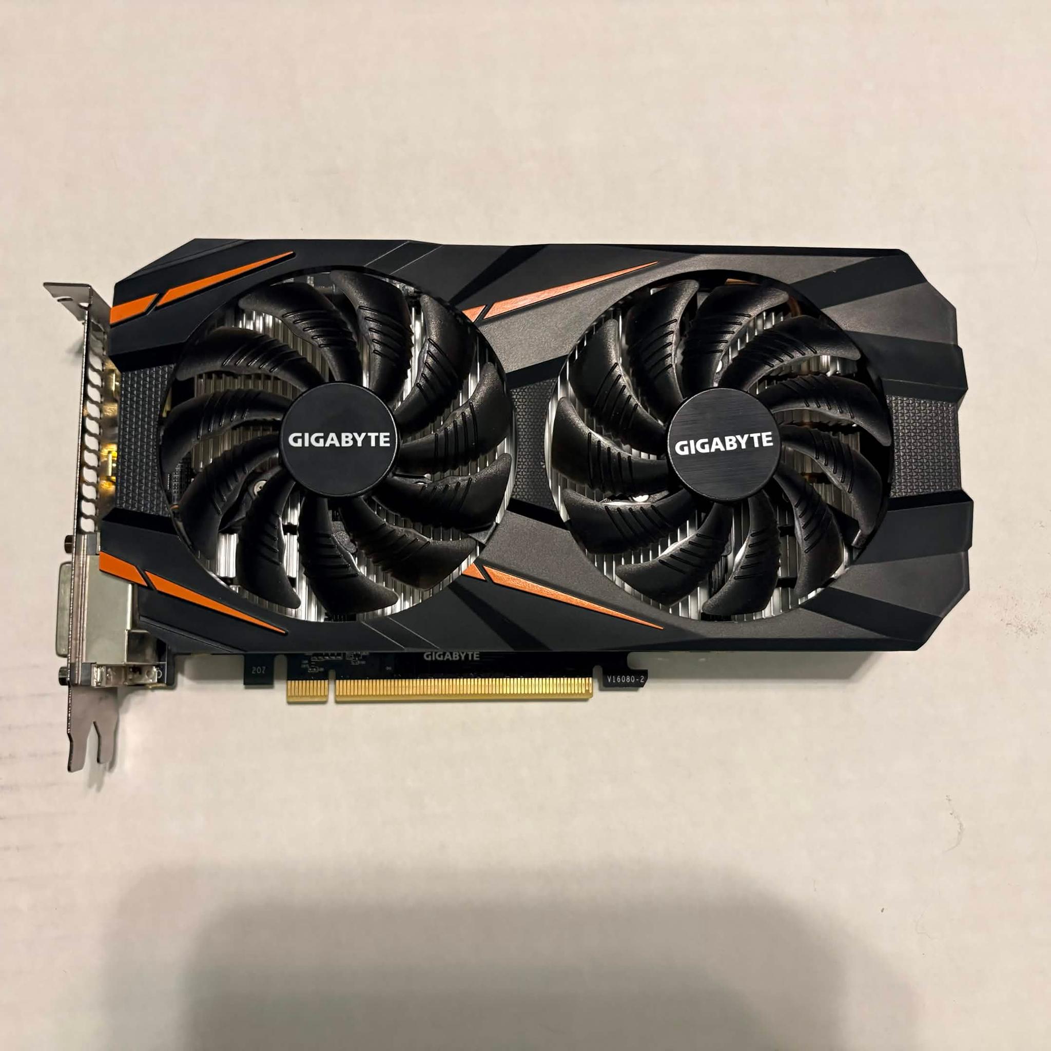 GIGABYTE GeForce GTX 1060 WINDFORCE OC 3G