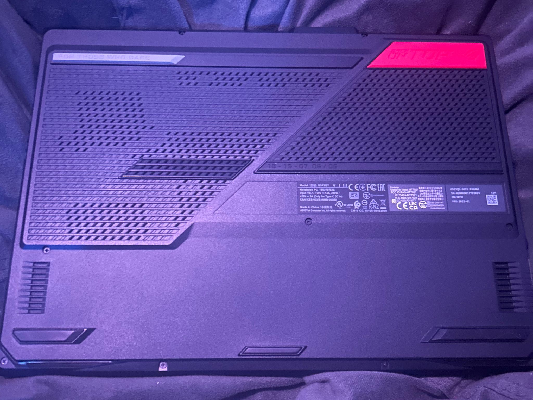 Asus G15 laptop Ryzen 9 + 3080 equivalent GPU