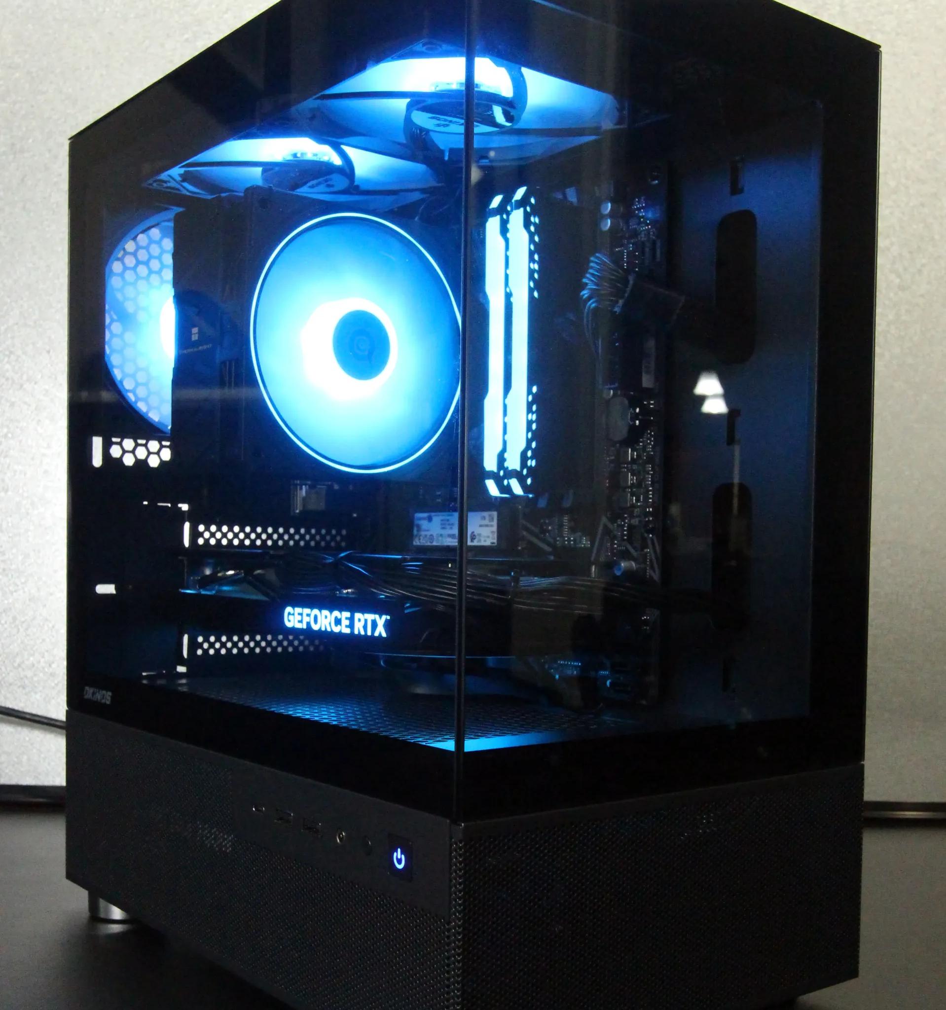 Custom Gaming PC / AMD Ryzen 5 5600X / RTX 4060 / 16GB / 1TB / Windows 10 Pro