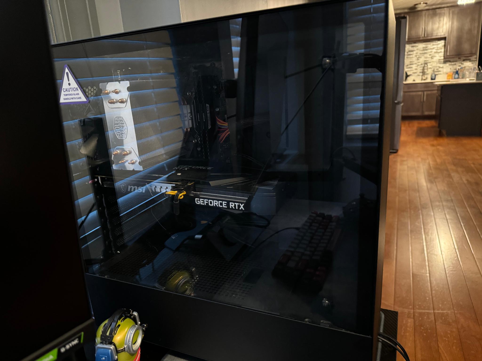 Intel i7 9700f, 3060, digital storm build