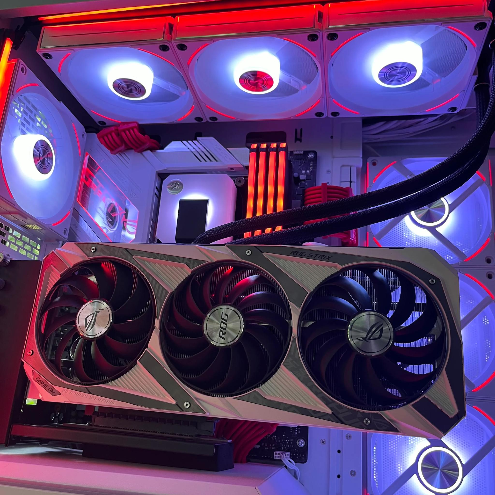 Big Red - 3080 / 12700k / B.Die 32GB OC DDR4 / 2TB Gen 3 NVMe Custom Gaming PC